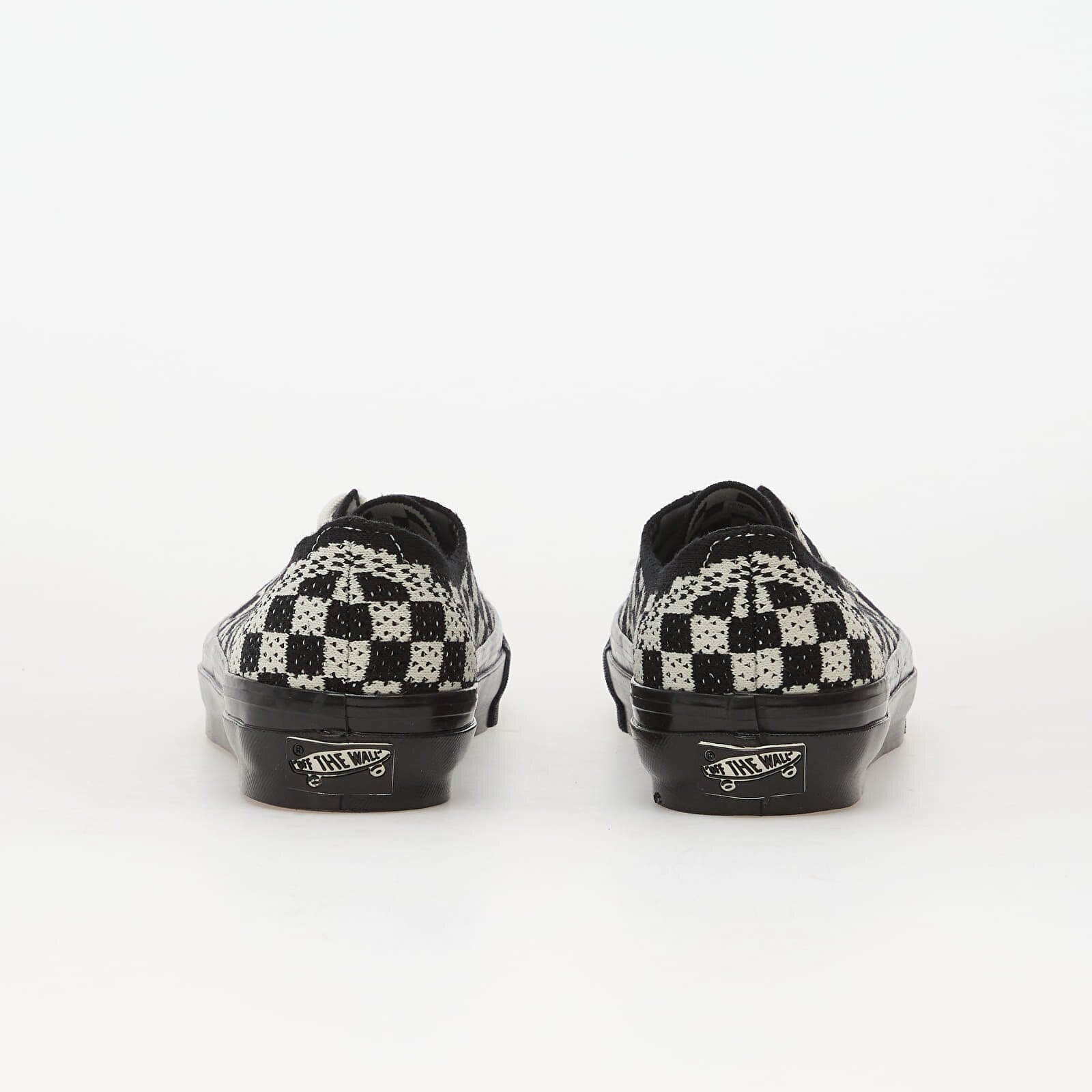 Vans Сникърси LX Authentic 44 EK Punk Check Black/ Marshmallow