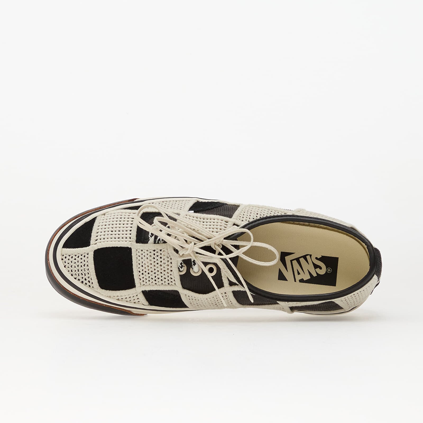 Vans Сникърси LX Authentic 44 Shell Knit Black/ Egret