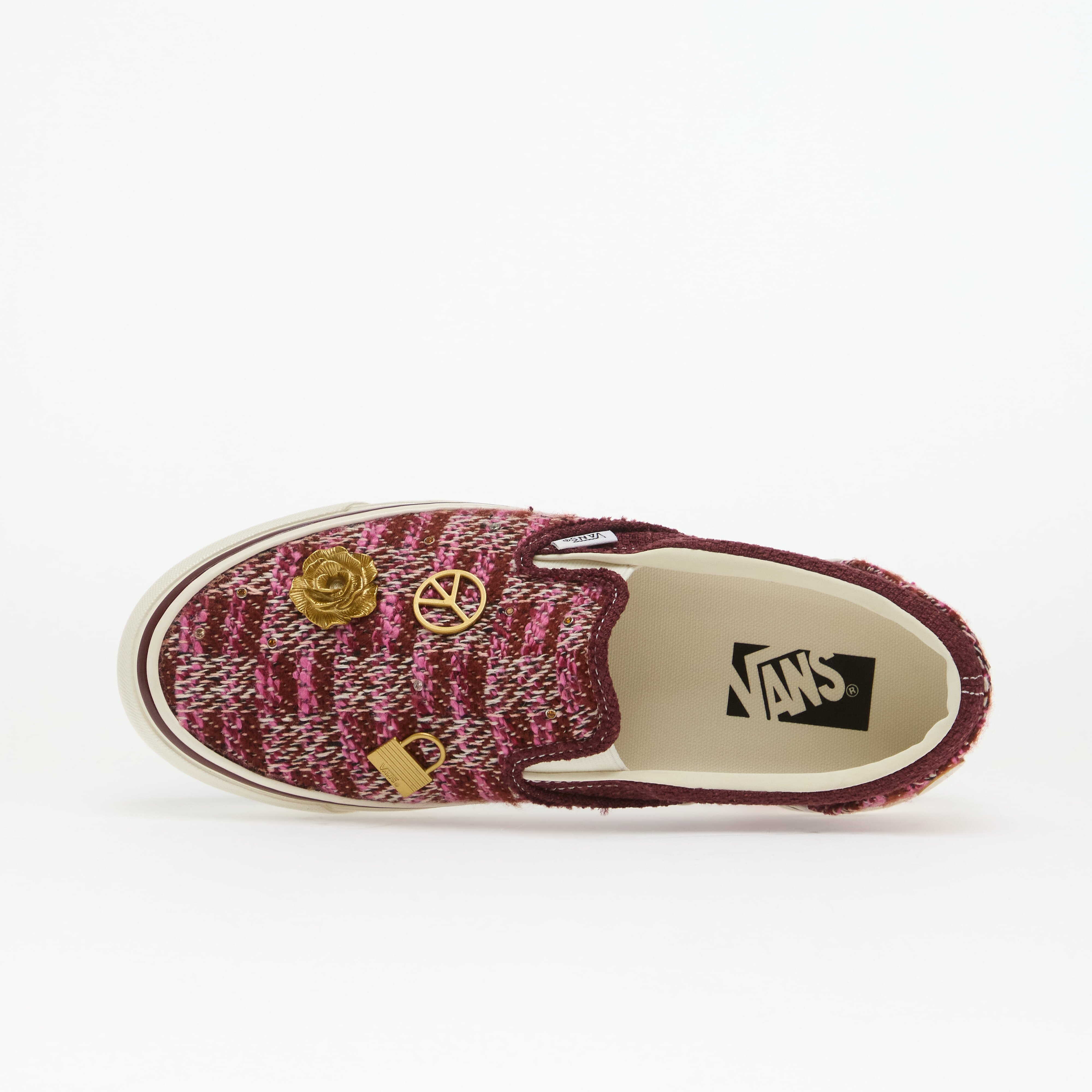 Vans Сникърси LX Classic Slip-On 98 Brown/Pink