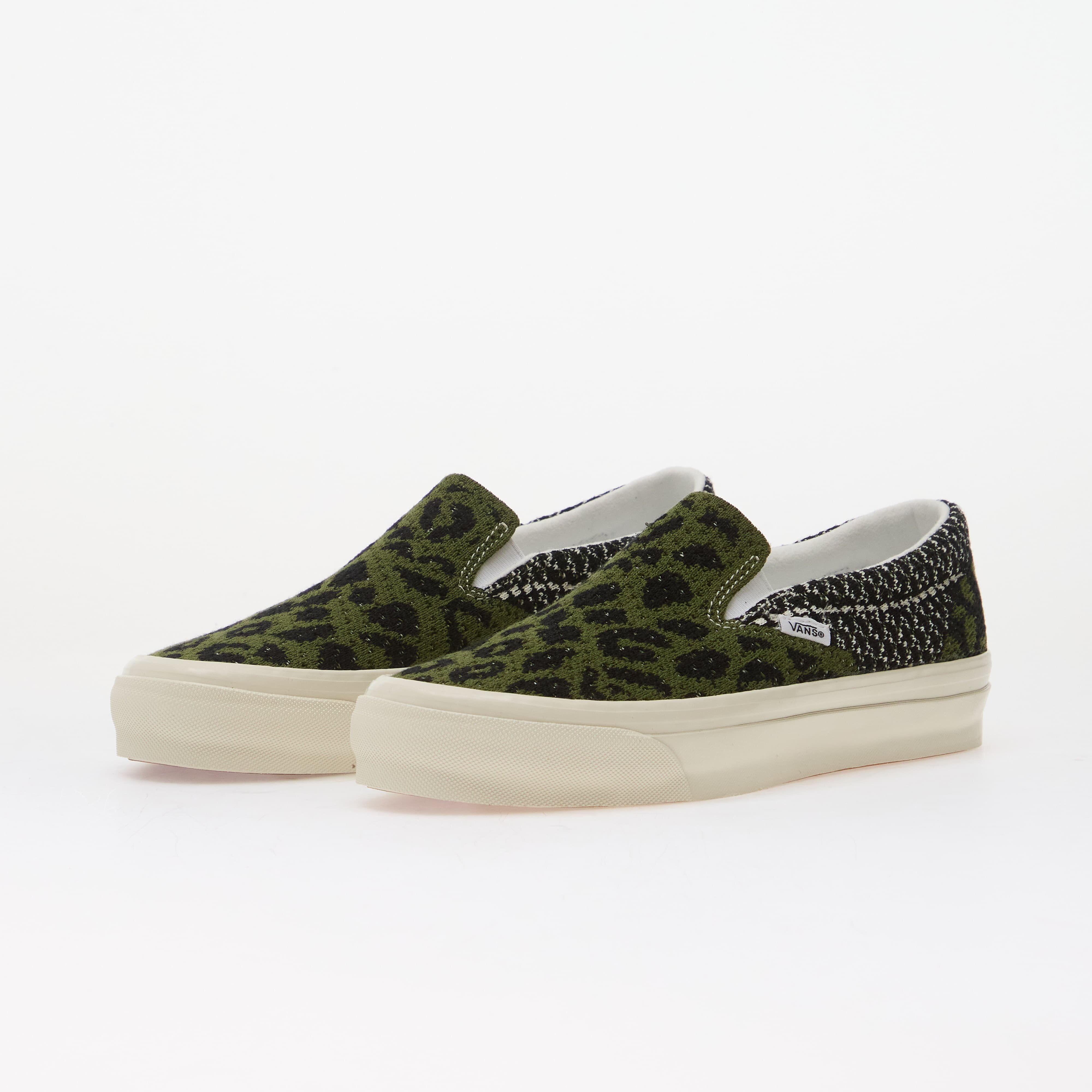 Vans Сникърси LX Classic Slip-On 98 Ek Black/Green