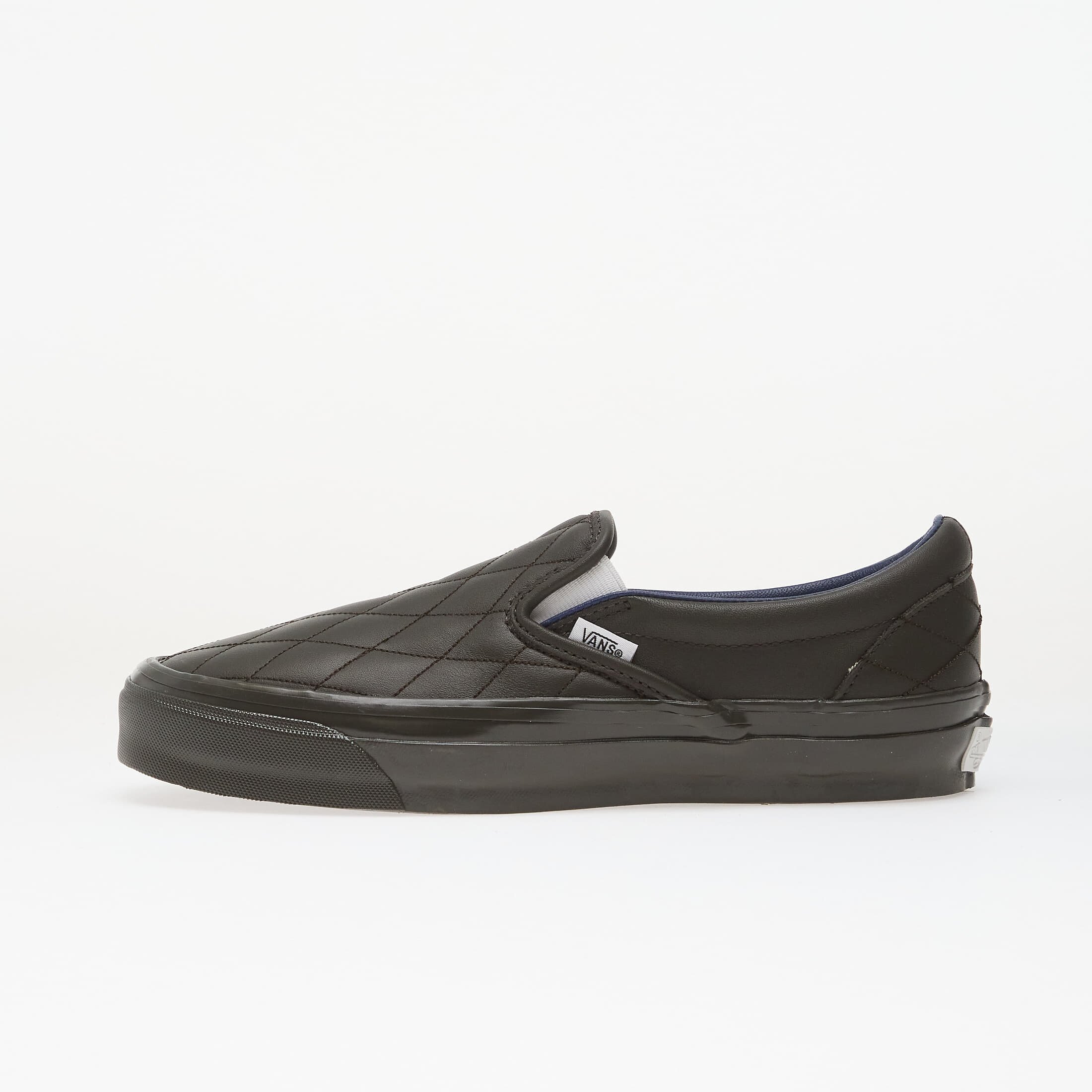 Vans Сникърси LX Classic Slip-On 98 Quilted Leather Faded Black