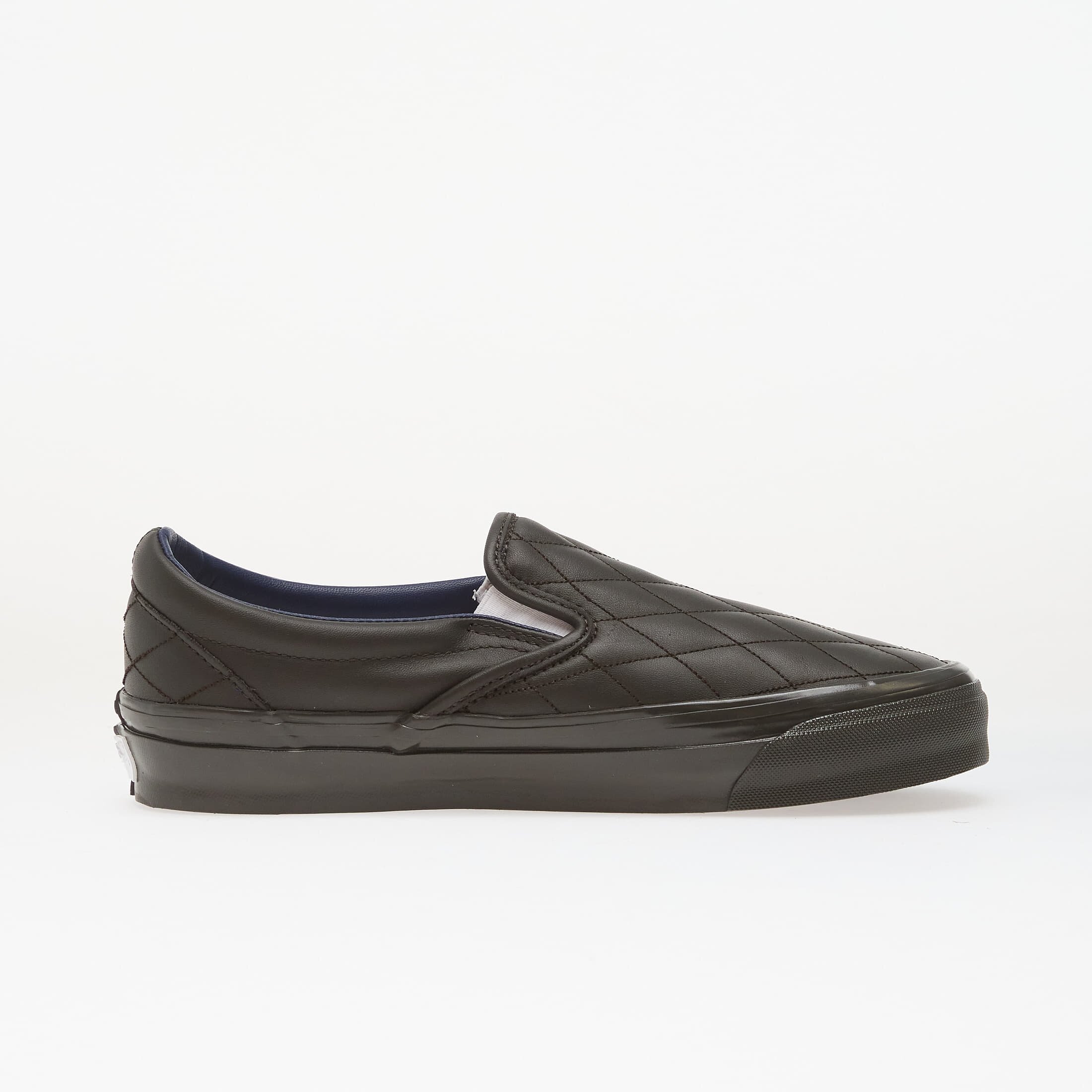 Vans Сникърси LX Classic Slip-On 98 Quilted Leather Faded Black