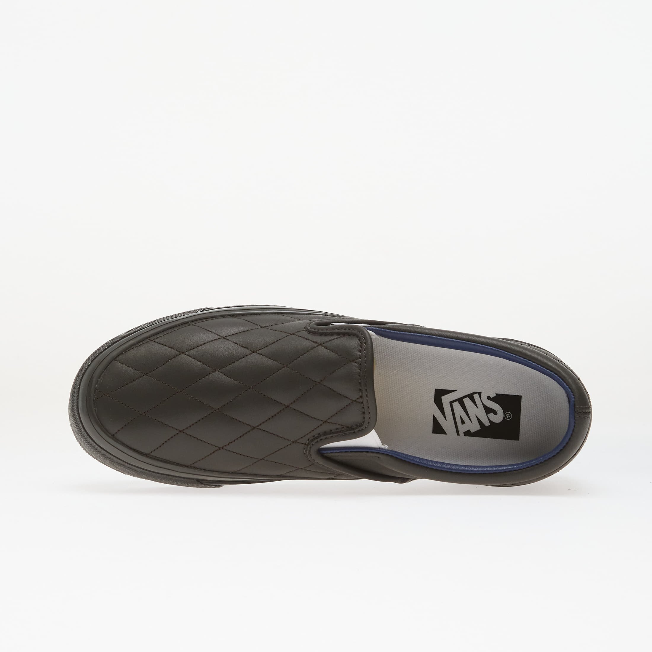 Vans Сникърси LX Classic Slip-On 98 Quilted Leather Faded Black
