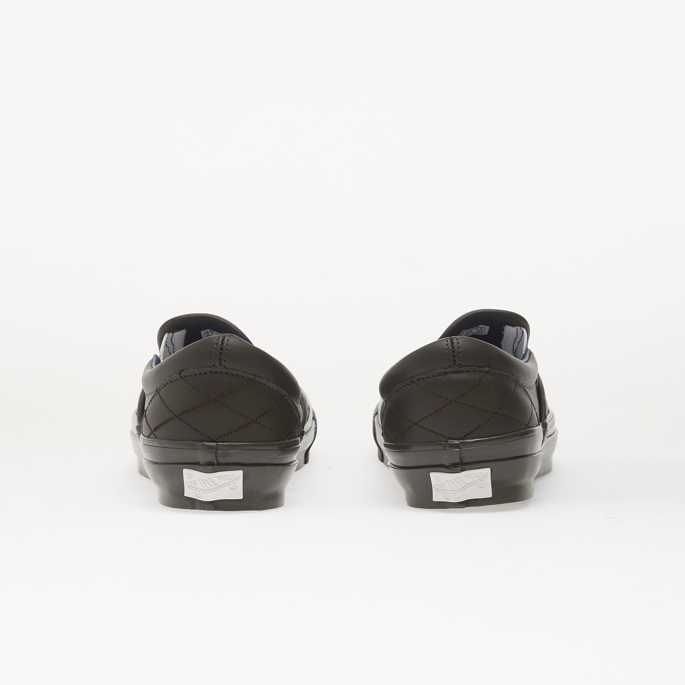 Vans Сникърси LX Classic Slip-On 98 Quilted Leather Faded Black