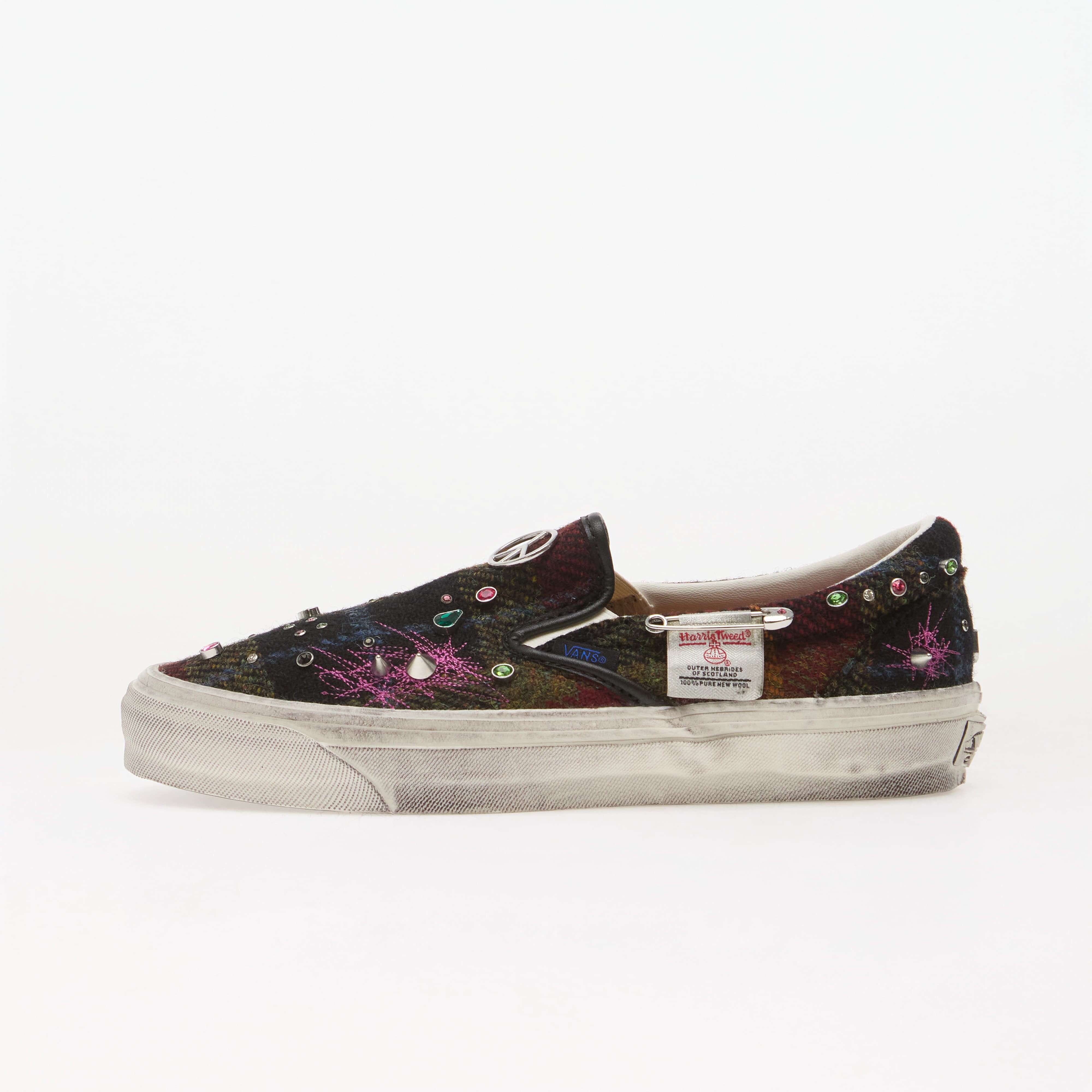 Vans Сникърси LX Classic Slip-On 98 Red/Multi