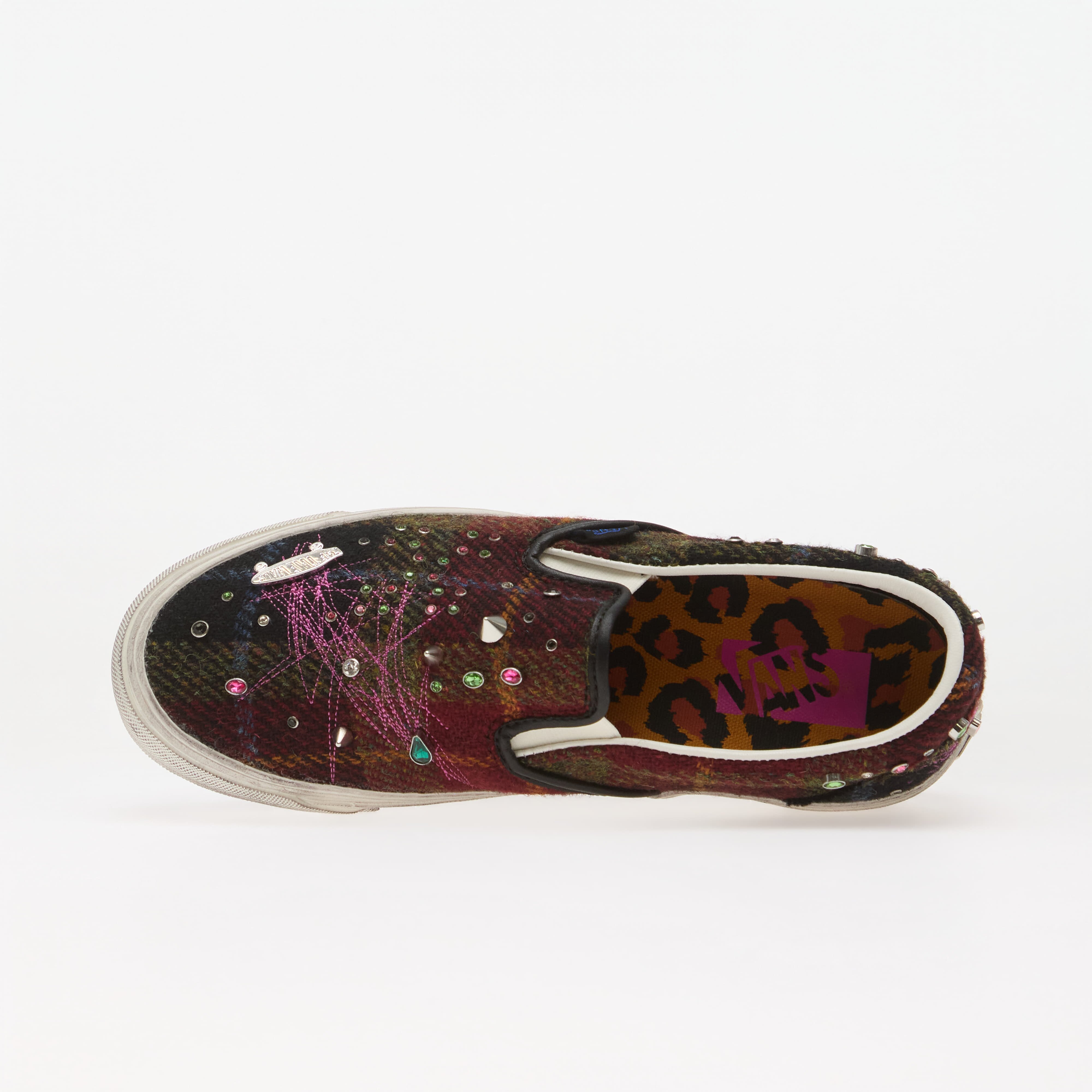 Vans Сникърси LX Classic Slip-On 98 Red/Multi