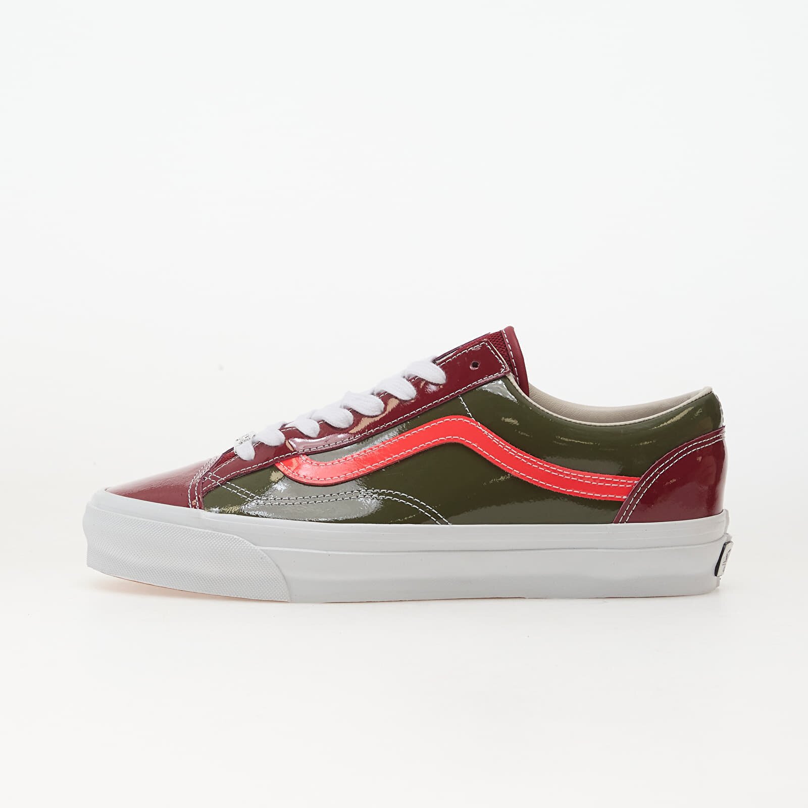 Vans Сникърси LX Old Skool 36 Patent Bordeaux/ Olive
