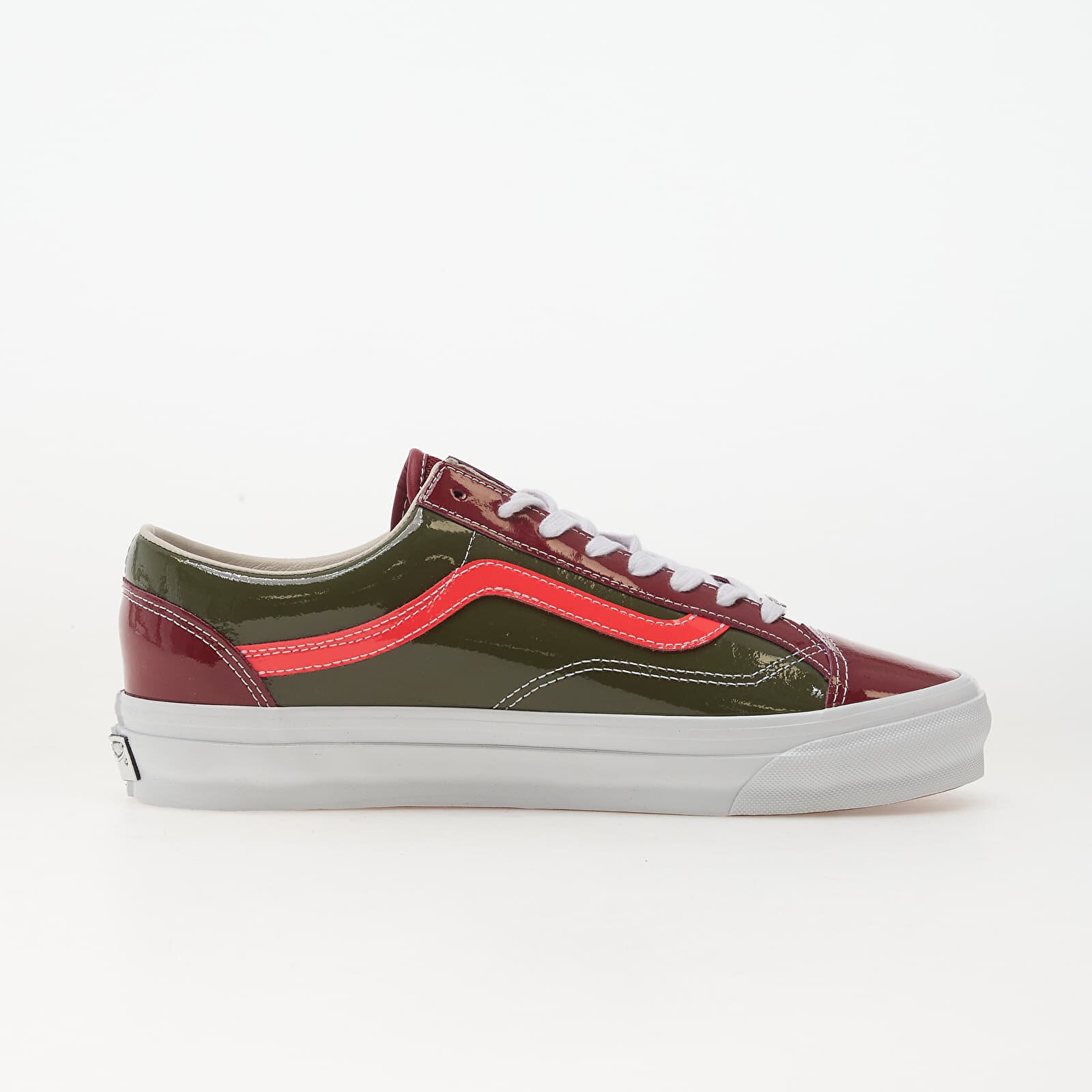 Vans Сникърси LX Old Skool 36 Patent Bordeaux/ Olive