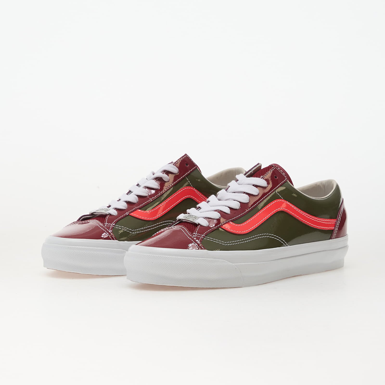 Vans Сникърси LX Old Skool 36 Patent Bordeaux/ Olive