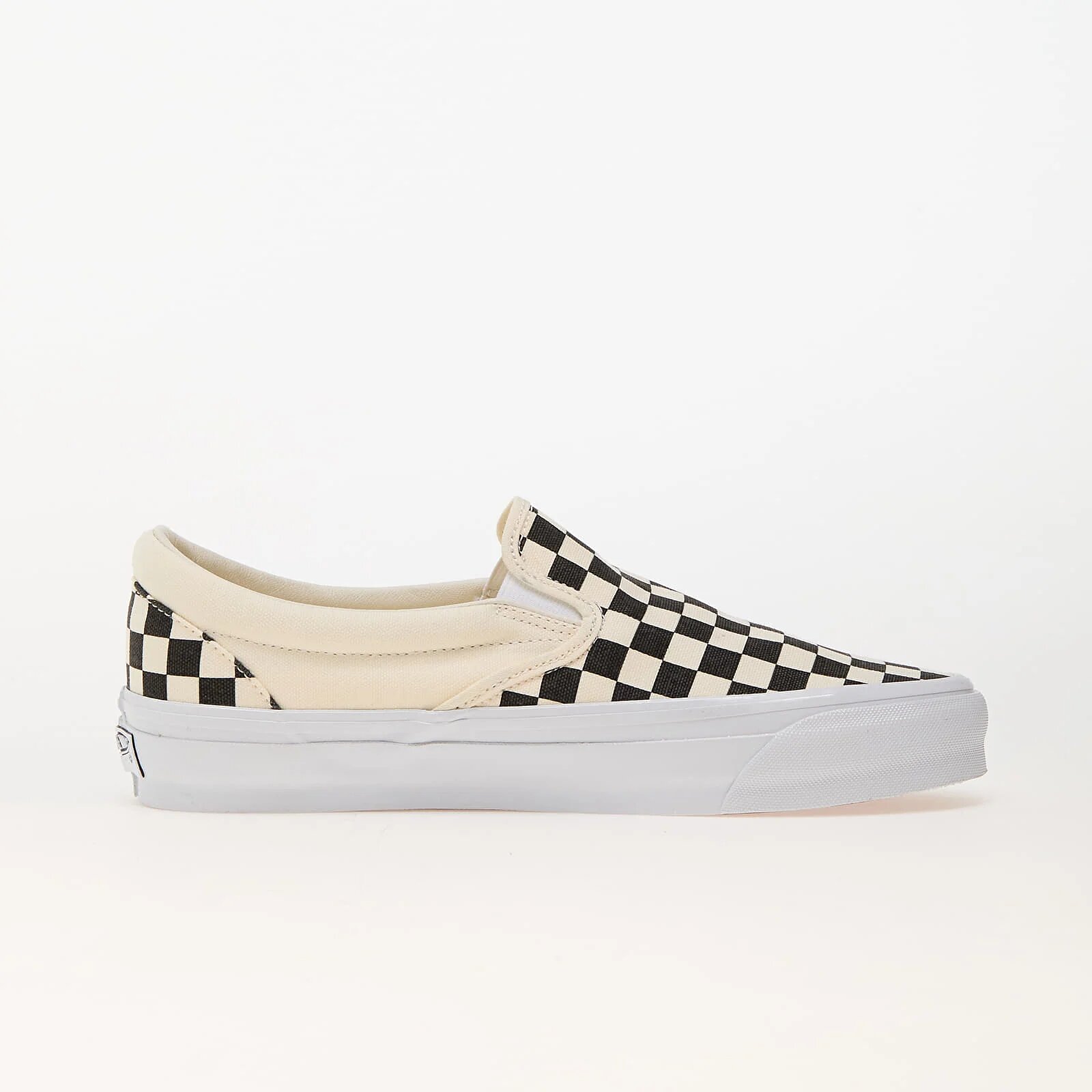 Vans Сникърси Slip-On Reissue 98 LX Checkerboard Black/ Off White