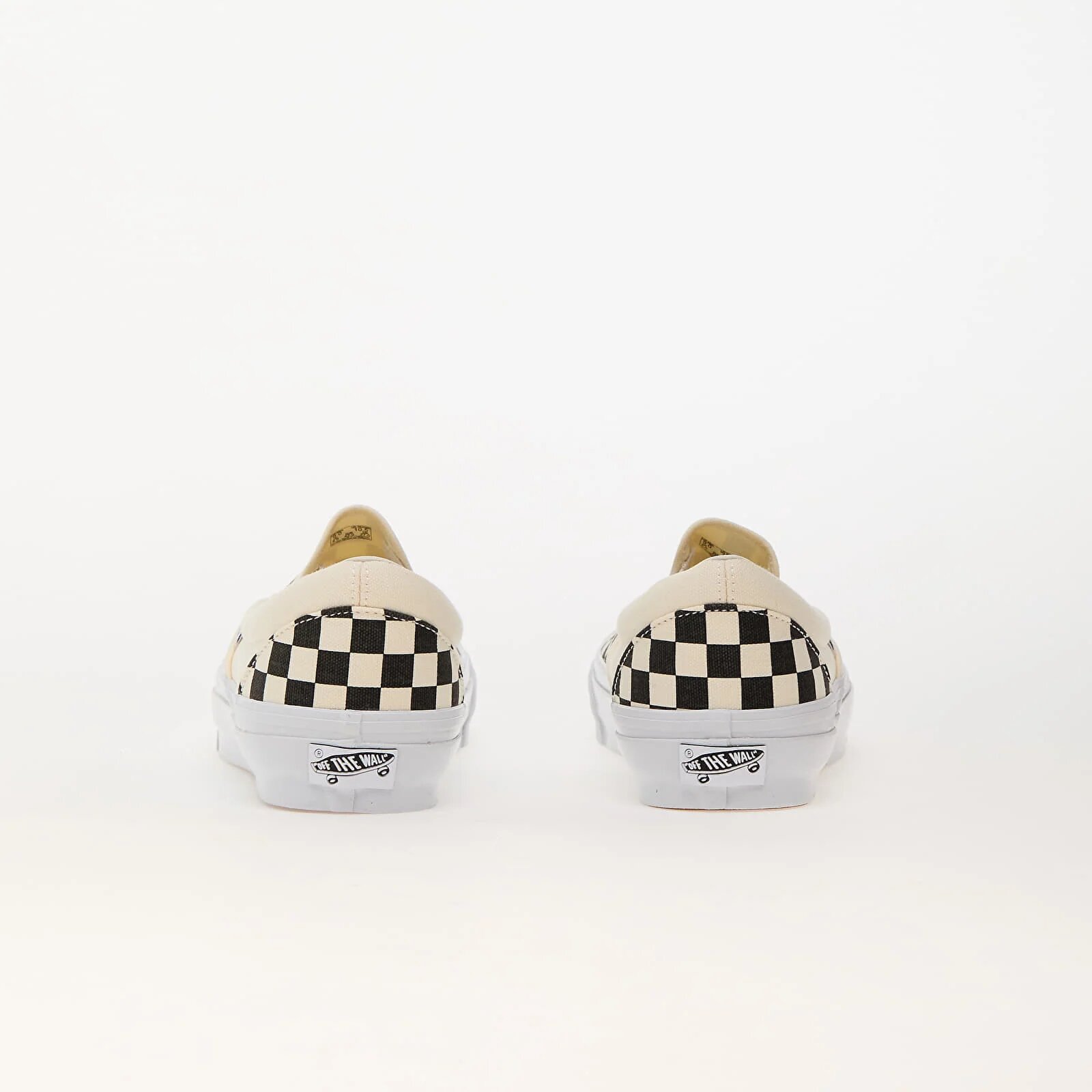 Vans Сникърси Slip-On Reissue 98 LX Checkerboard Black/ Off White
