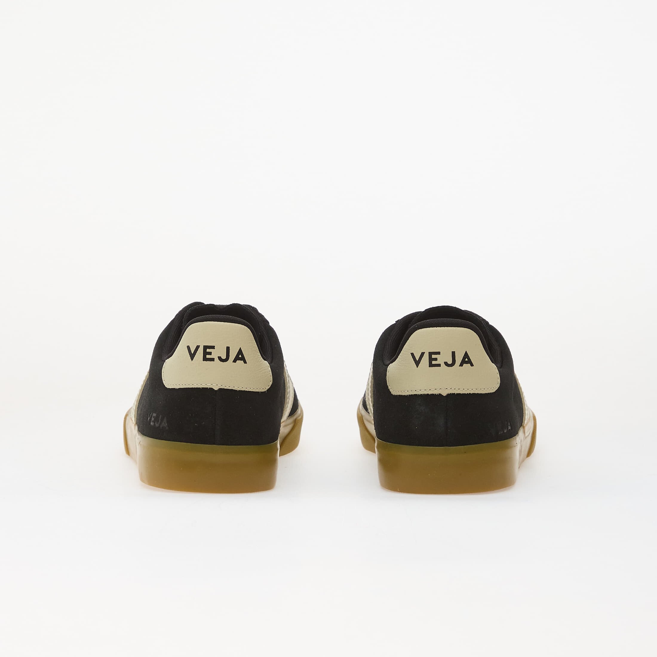 Veja Сникърси Campo Suede Black/ Pierre/ Natural