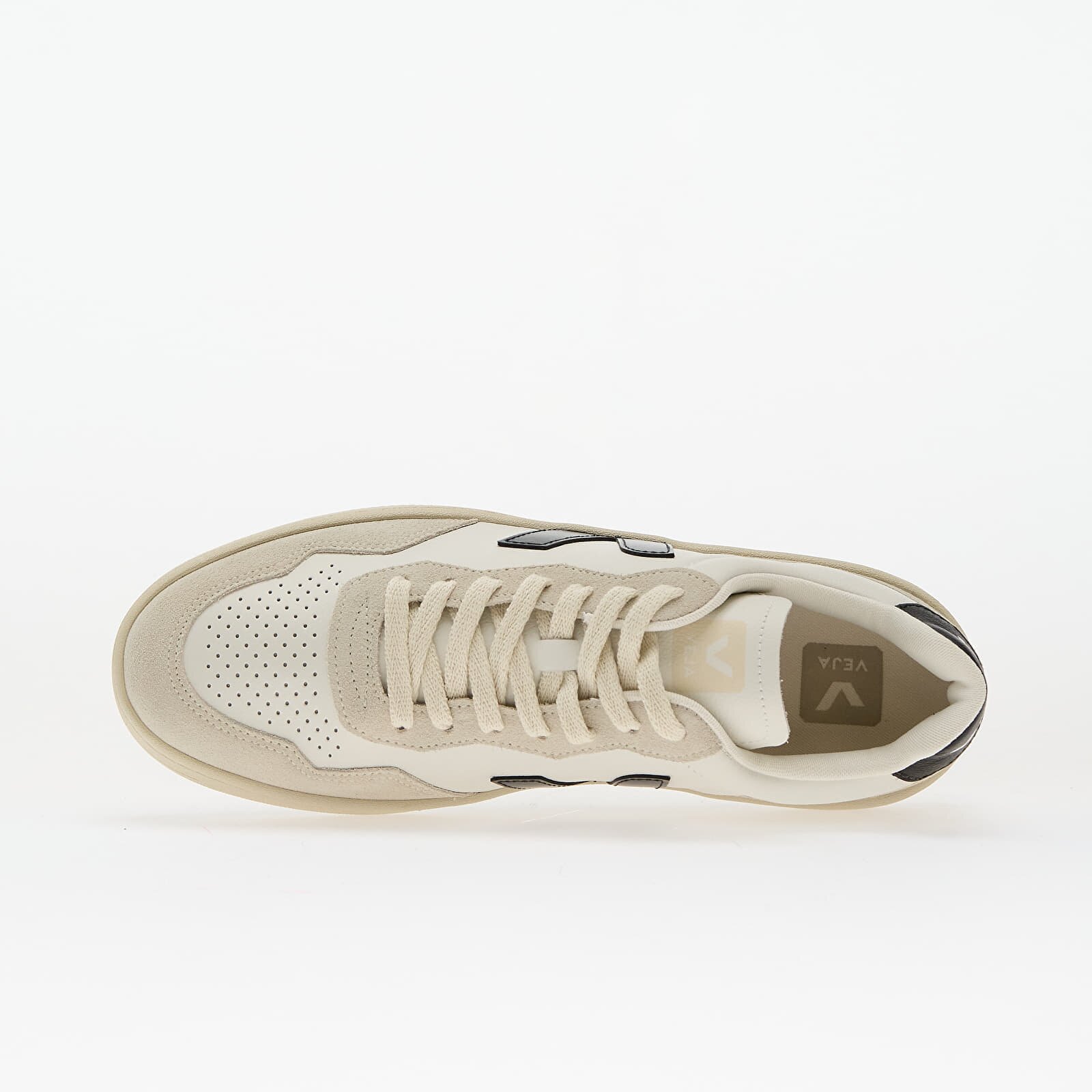 Veja Сникърси V-90 O.T. Leather White/ Black