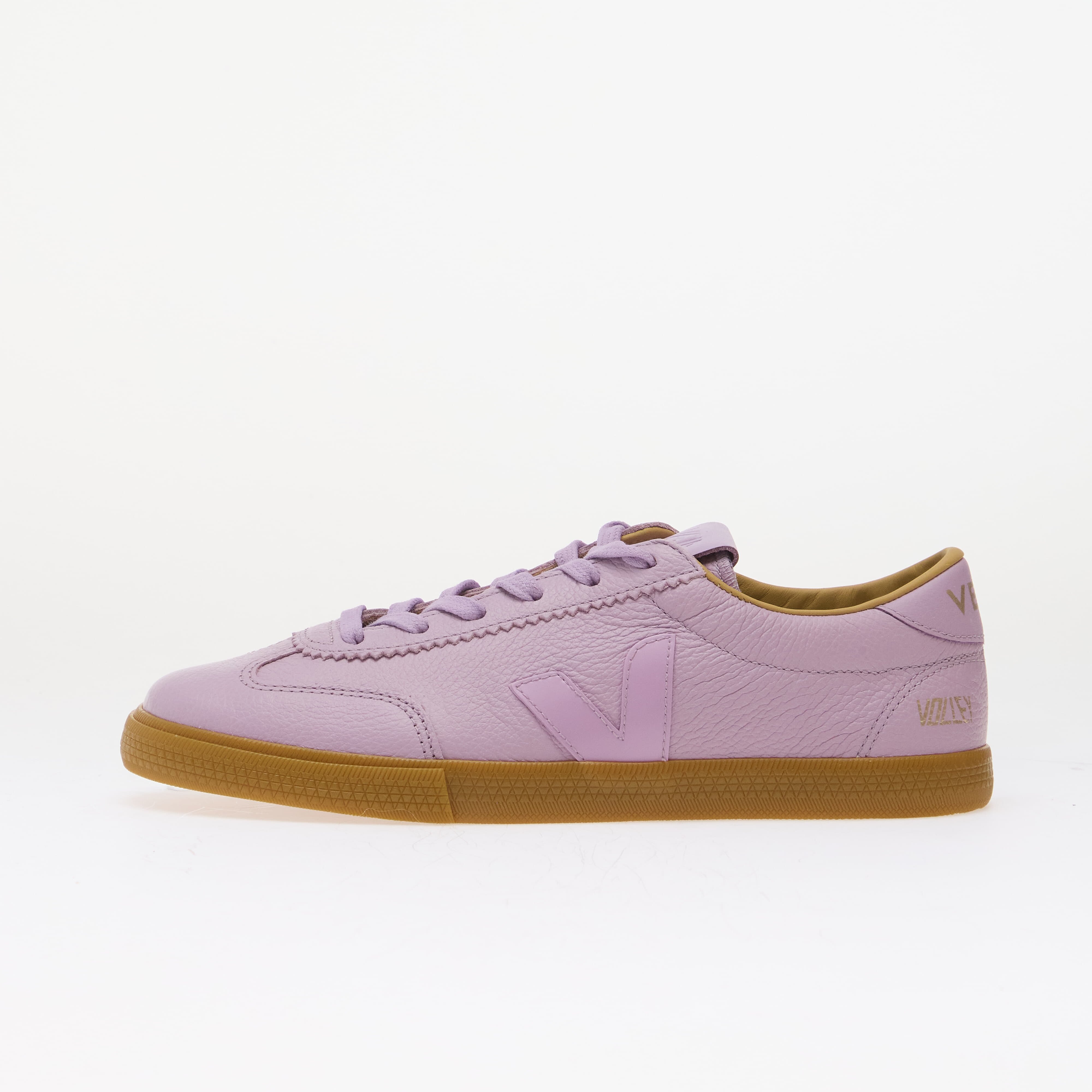 Veja Сникърси Volley Sig Grained Oil Leath Orchid