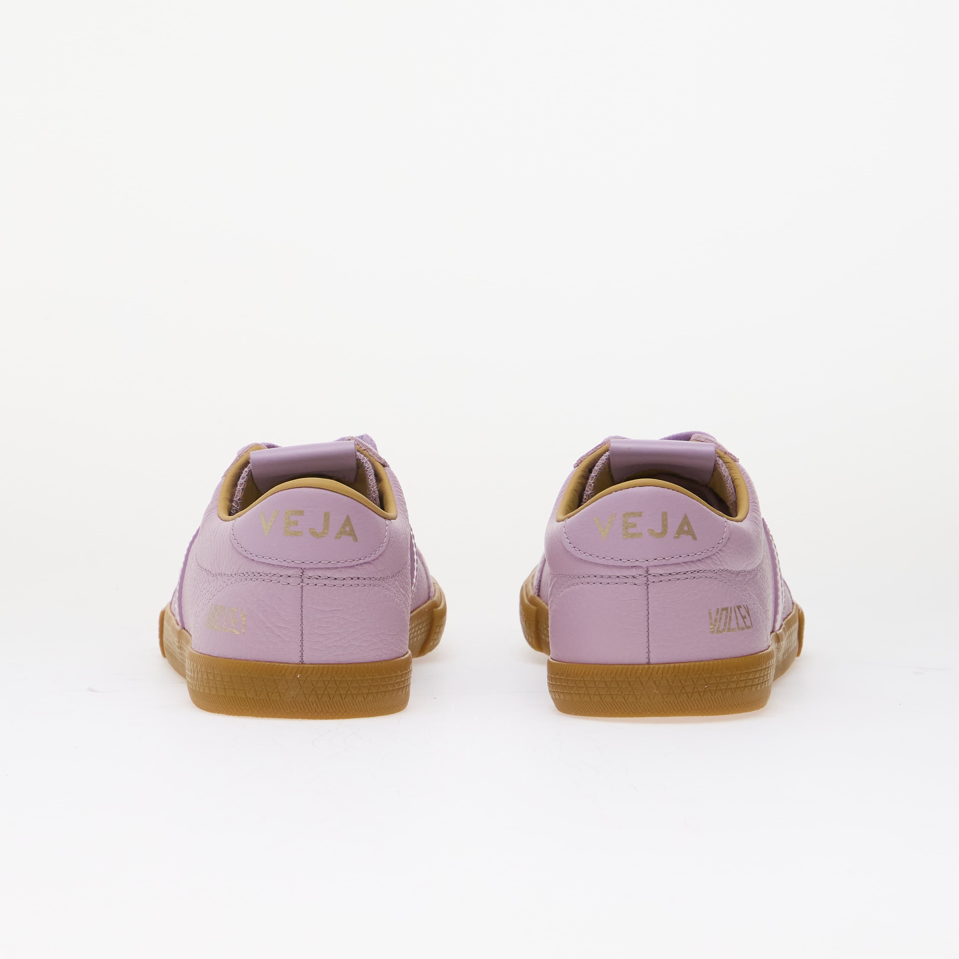Veja Сникърси Volley Sig Grained Oil Leath Orchid