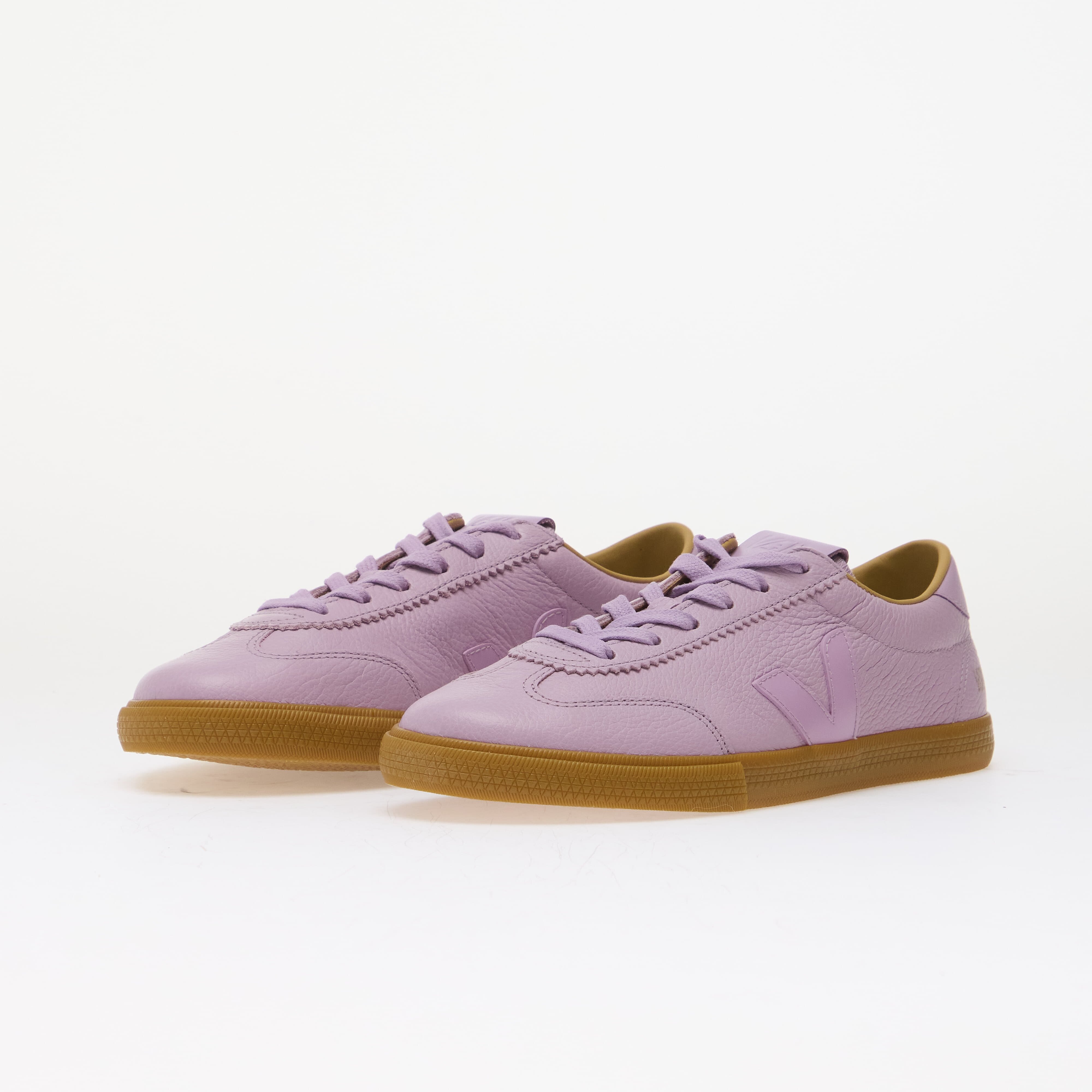 Veja Сникърси Volley Sig Grained Oil Leath Orchid
