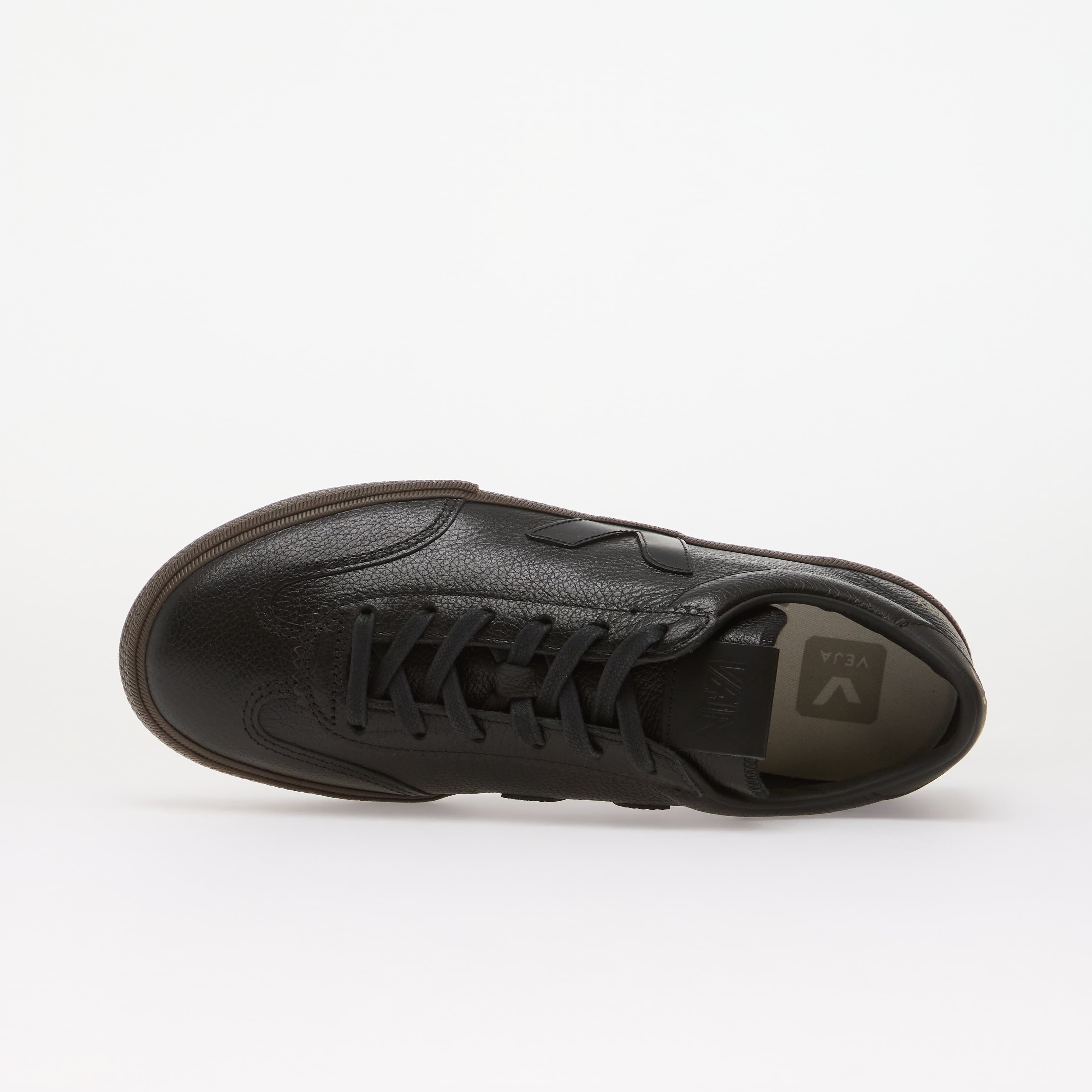 Veja Сникърси Volley Signature Grained Oiled Leath Black/ Eagle