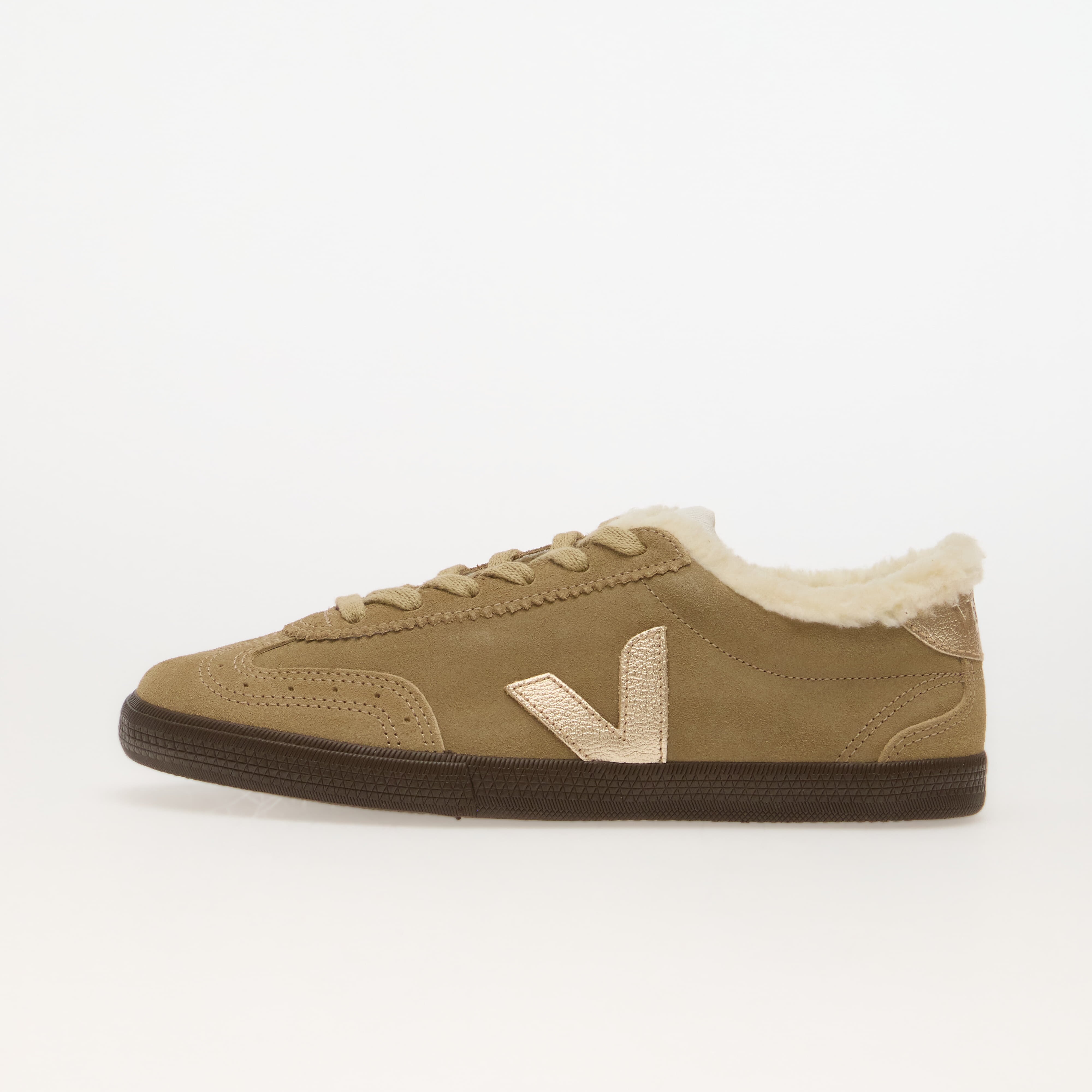 Veja Сникърси Volley W Suede Dune/ Platine/ Eagle