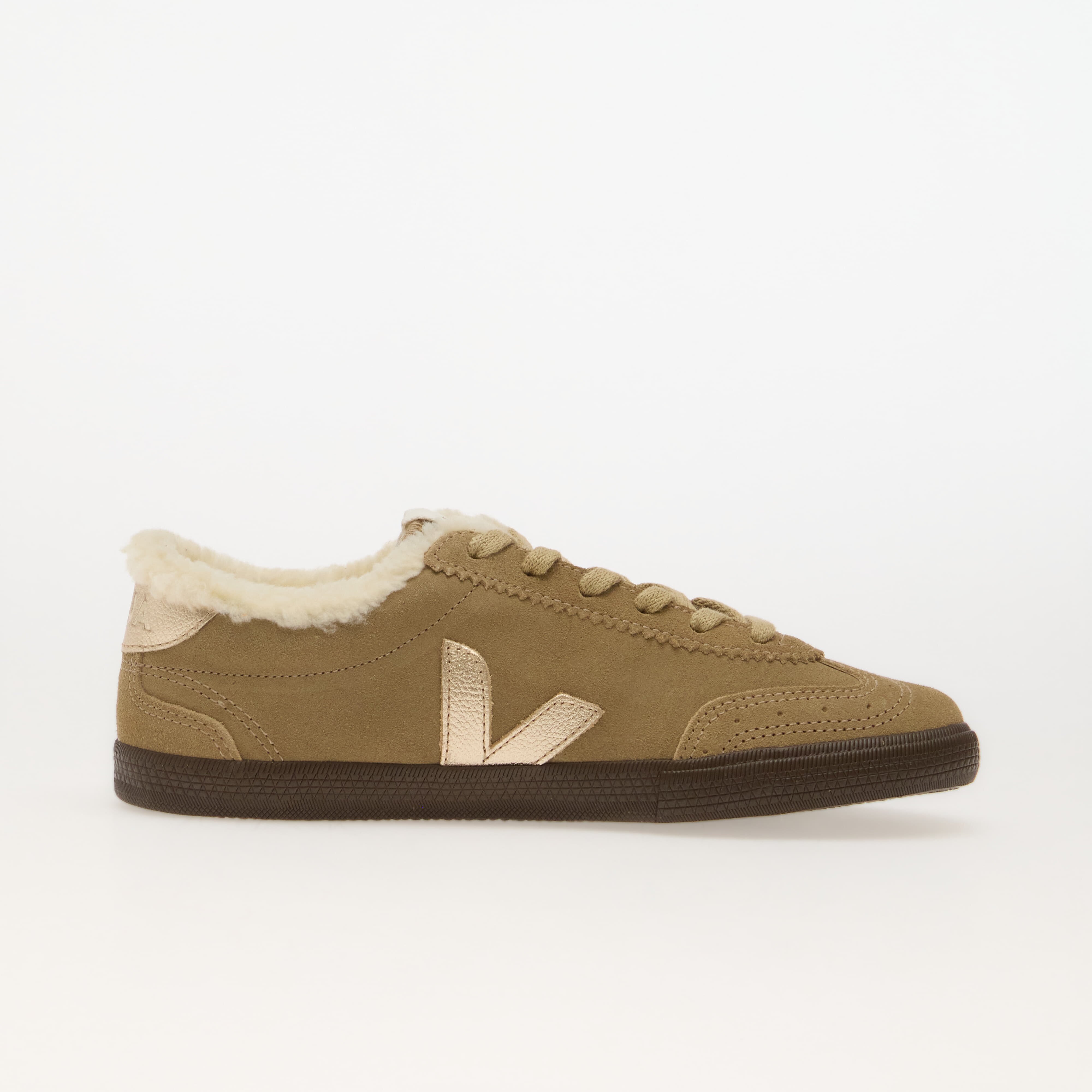 Veja Сникърси Volley W Suede Dune/ Platine/ Eagle