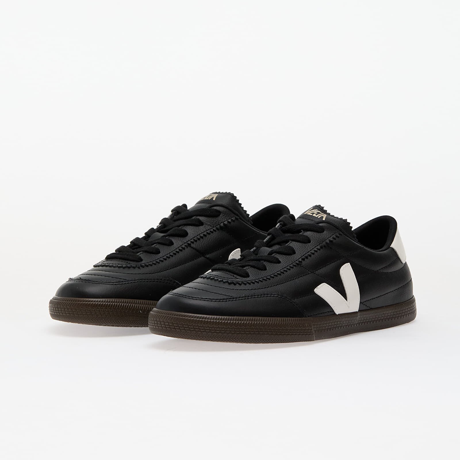 Veja Сникърси W Panenka O.T Leather Black White