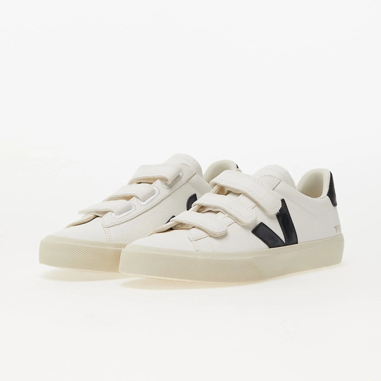 Veja Сникърси W Recife Logo Chromefree Leather Extra White/ Black