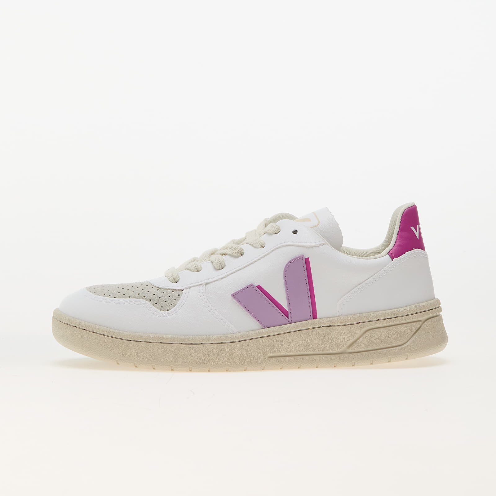 Veja Сникърси W V-10 W II White/ Orchid/ Ultraviolet