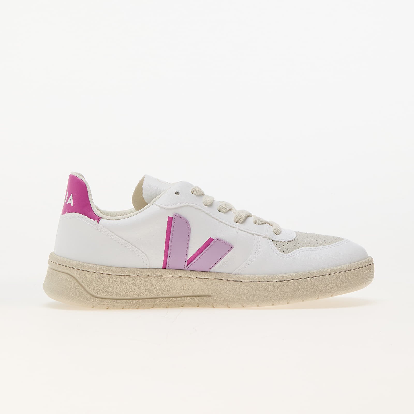 Veja Сникърси W V-10 W II White/ Orchid/ Ultraviolet