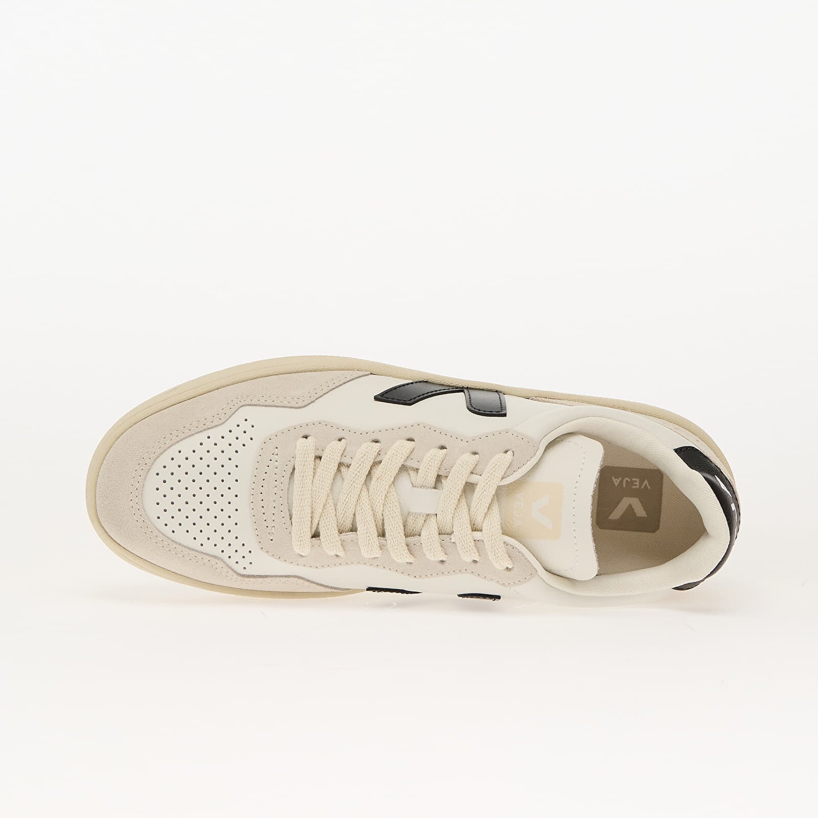 Veja Сникърси W V-90 O.T. Leather White_Black