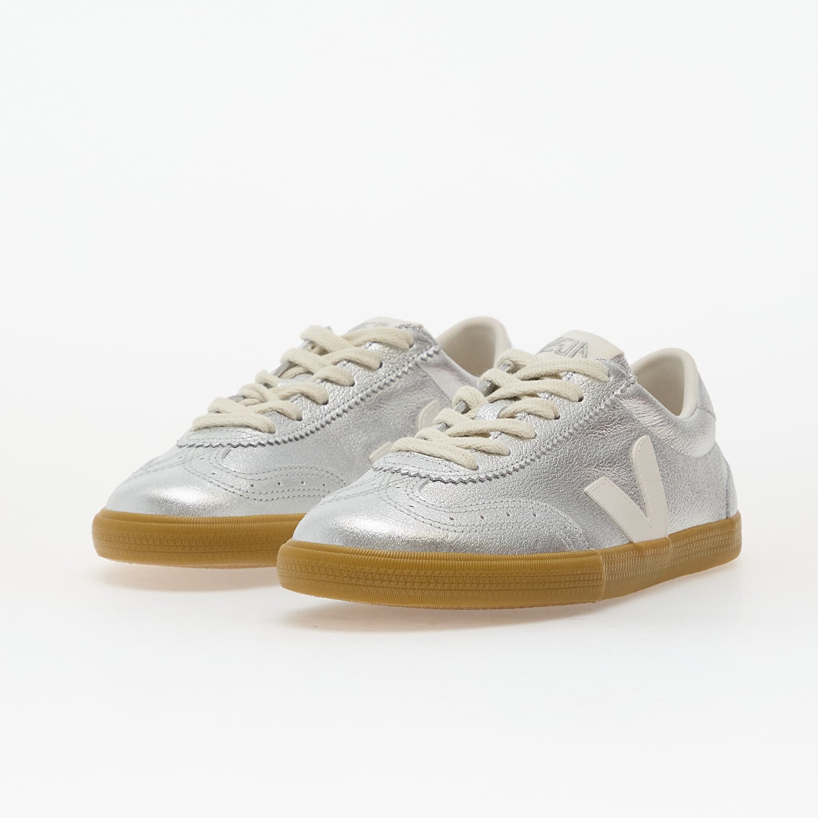 Veja Сникърси W Volley Silver/ White/ Nat