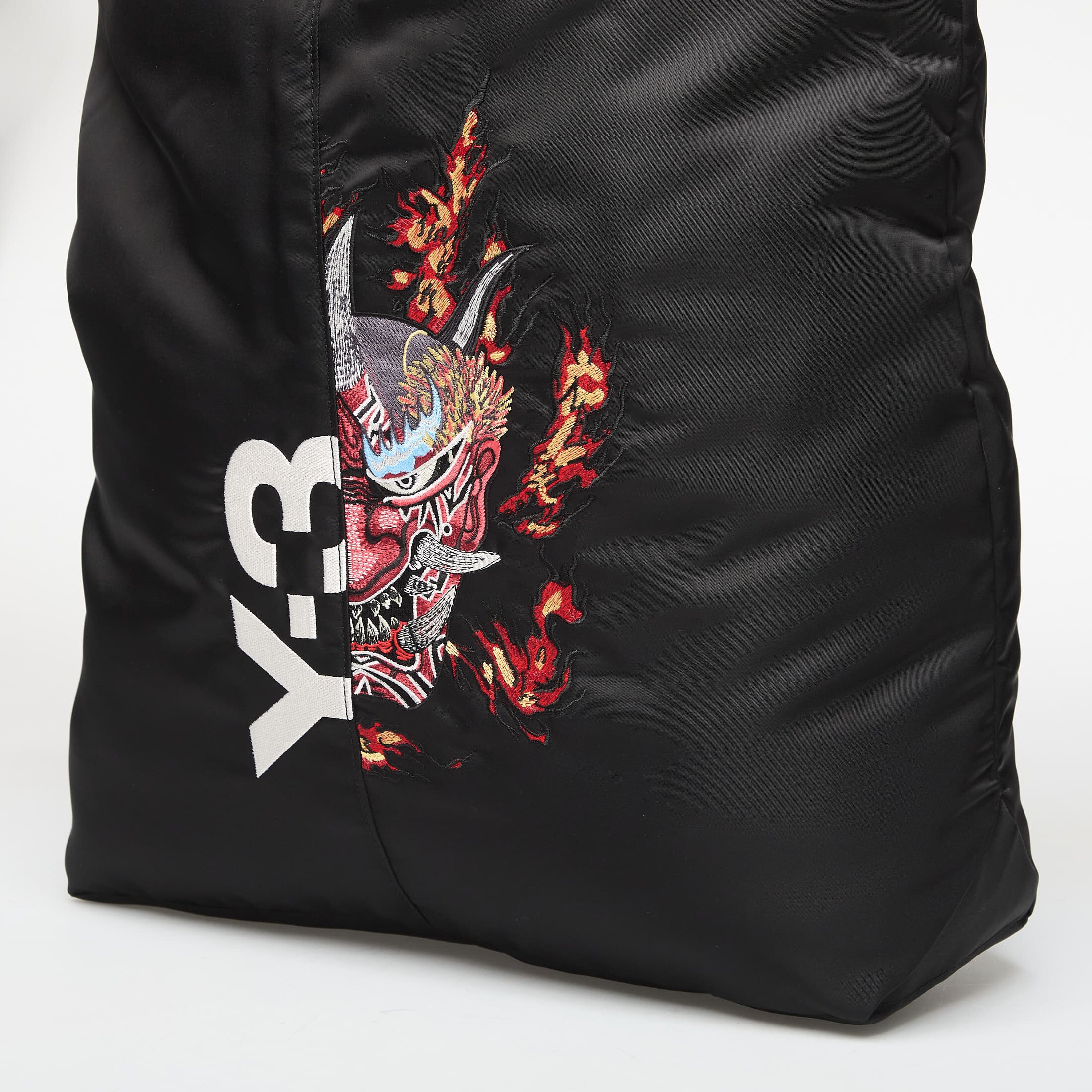 Y-3 Чанта Graphic Tote Bag Black