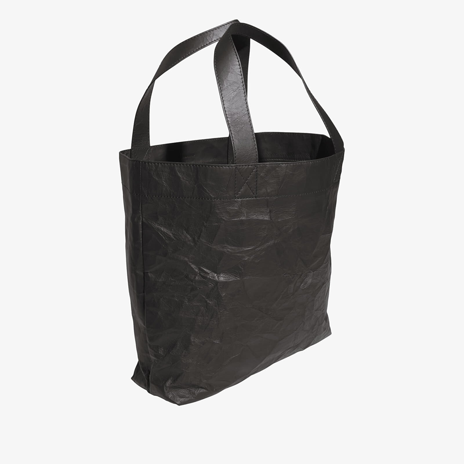 Y-3 Чанта Leather Tote Bag Black