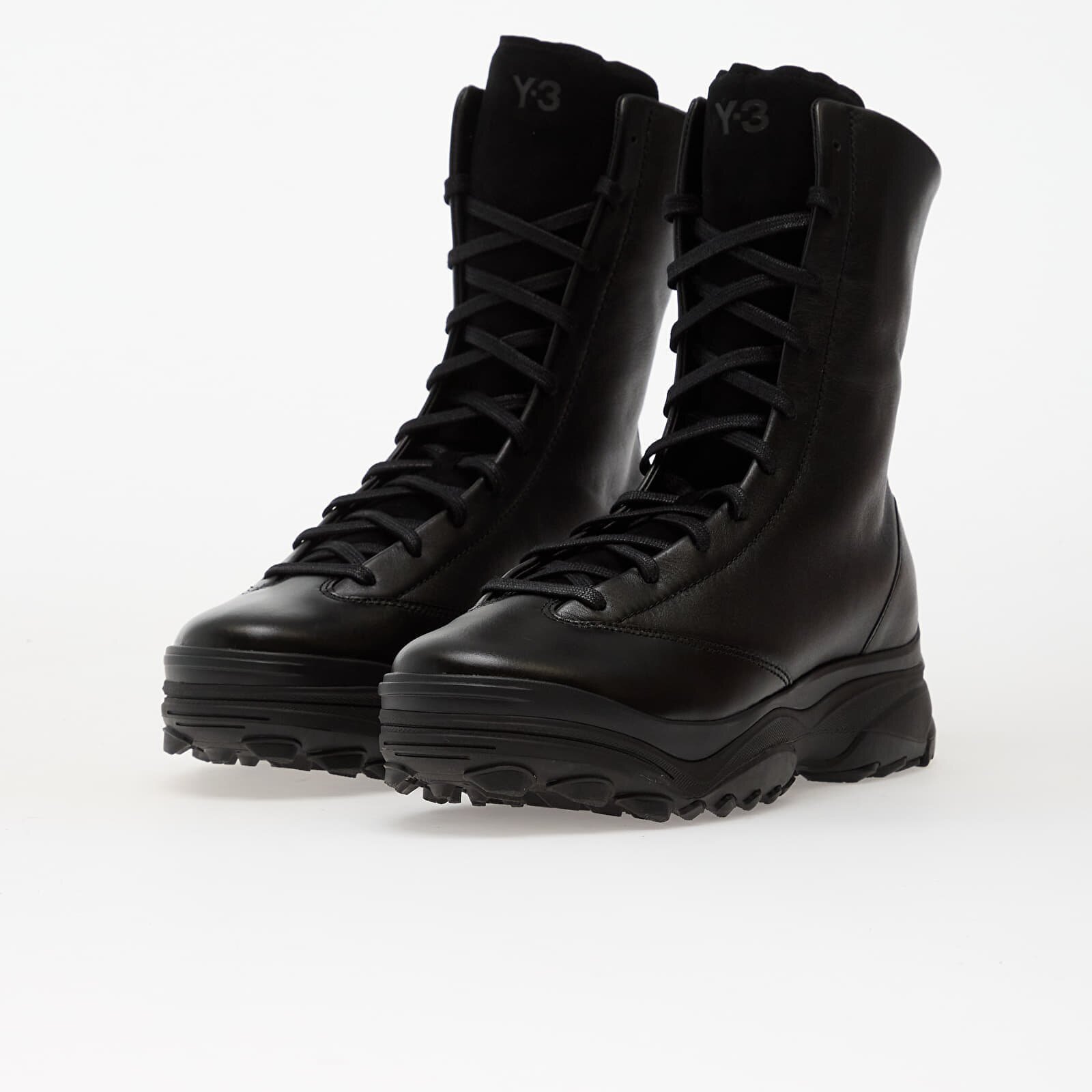 Y-3 Обувки GSG9 Hi Black/ Black/ Black