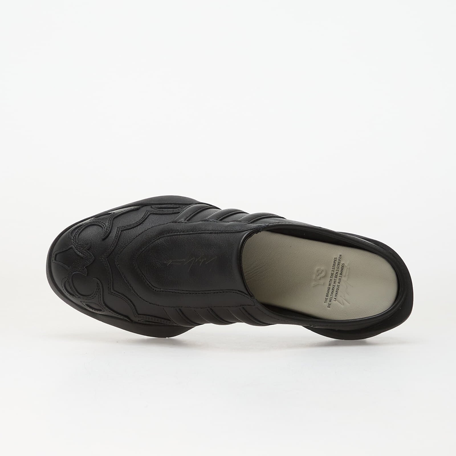 Y-3 Обувки Regu Mule Black/ Black/ Black