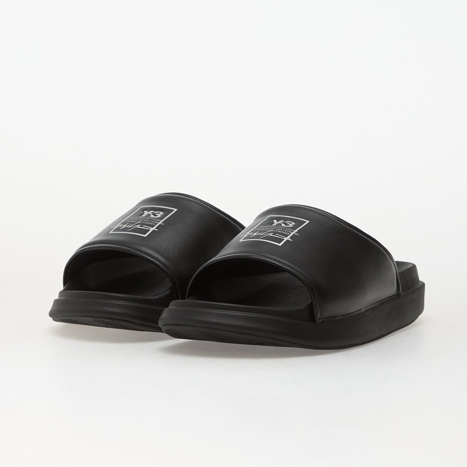Y-3 Обувки Slide Black/ Black/ Black