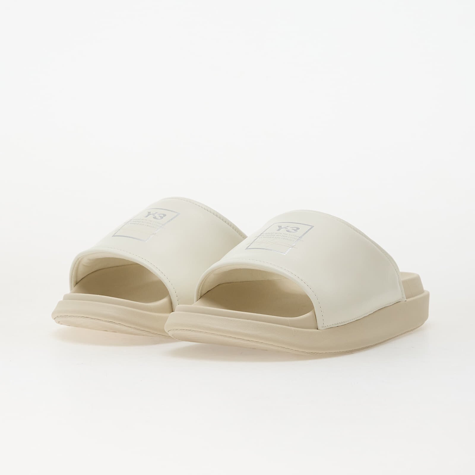 Y-3 Обувки Slide Off White/ Off White/ Alumina