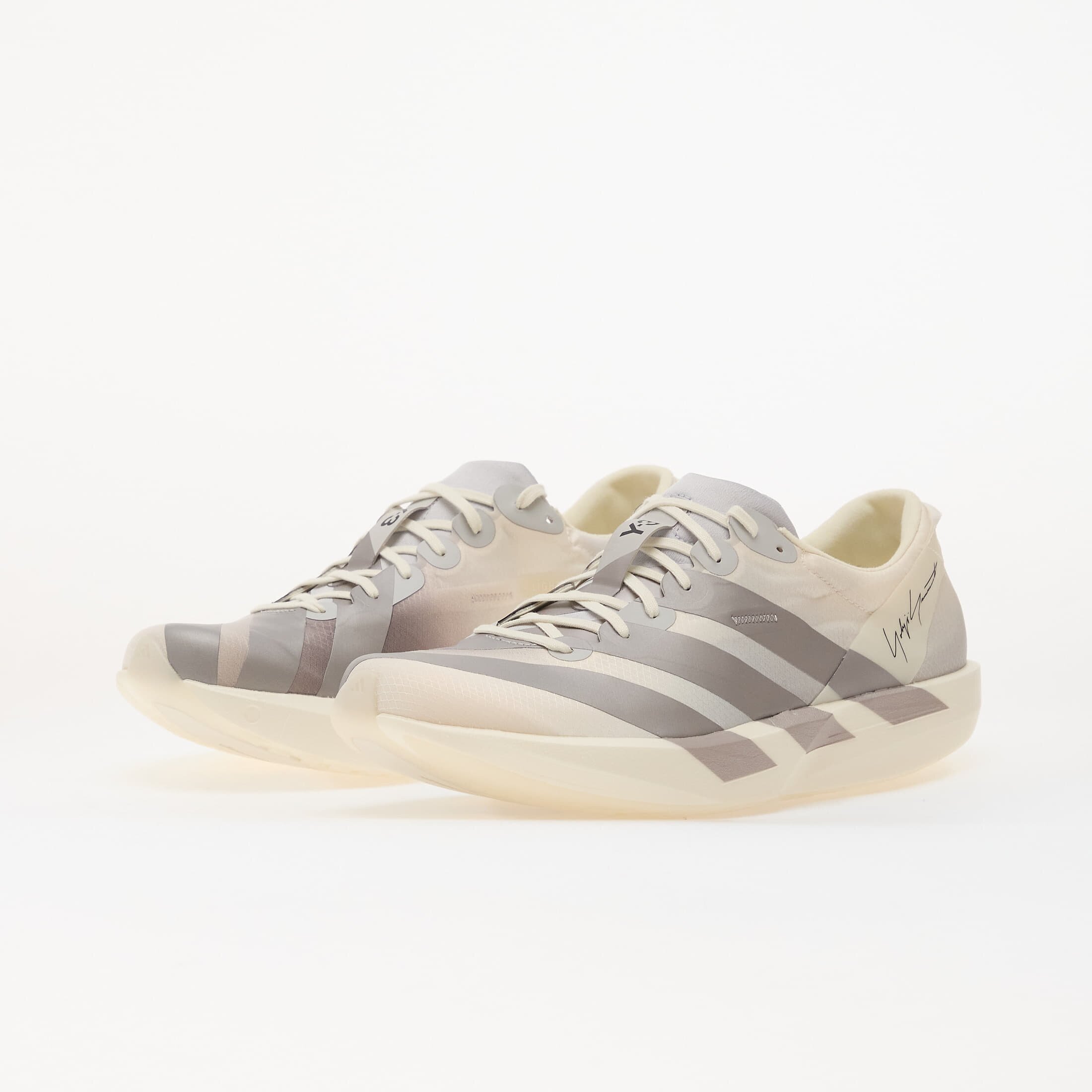 Y-3 Сникърси Adios 9 Chalk White/ Taupe Met./ Lgh Solid Grey