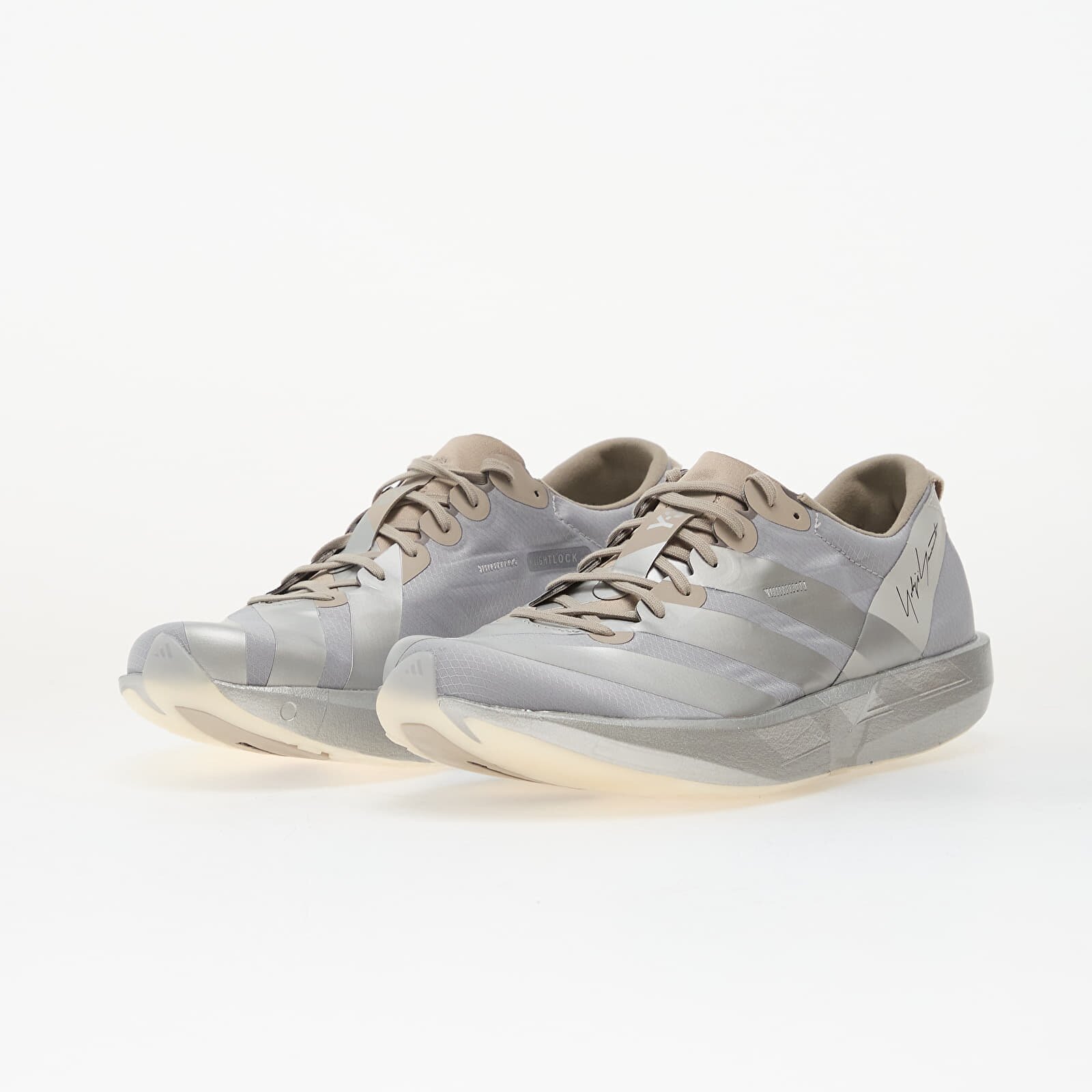 Y-3 Сникърси Adios 9 Silver Met./ Silver Met./ Light Brown