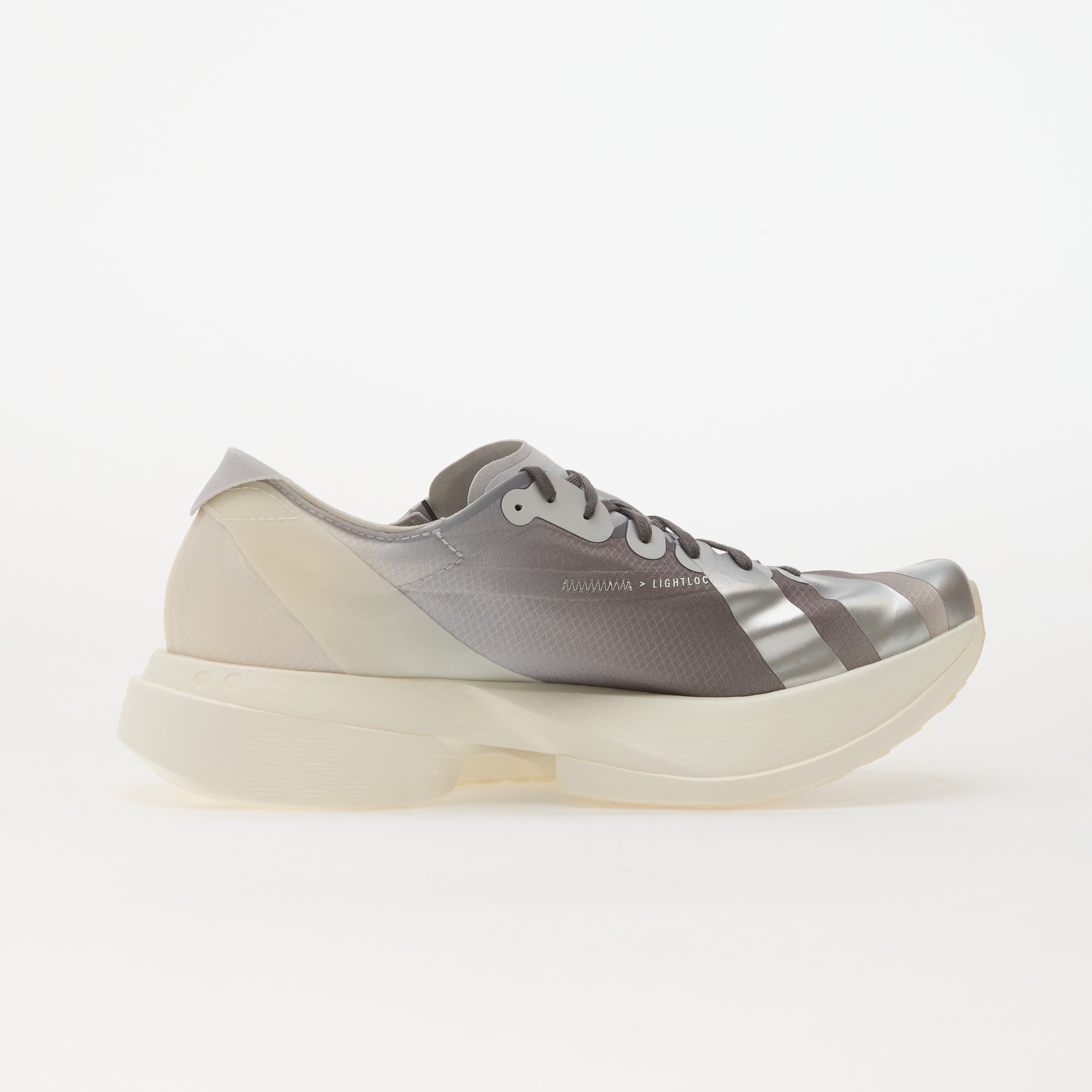 Y-3 Сникърси Adios Pro 4 Chalk White/ Silver Met./ Lgh Solid Grey