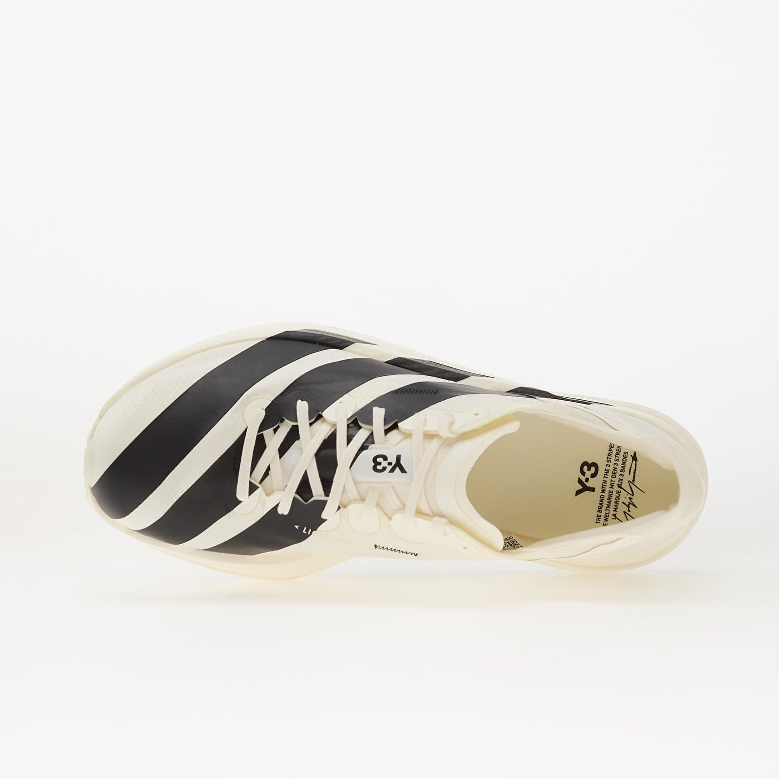 Y-3 Сникърси Adios Pro 4 Off White/ Off White/ Black
