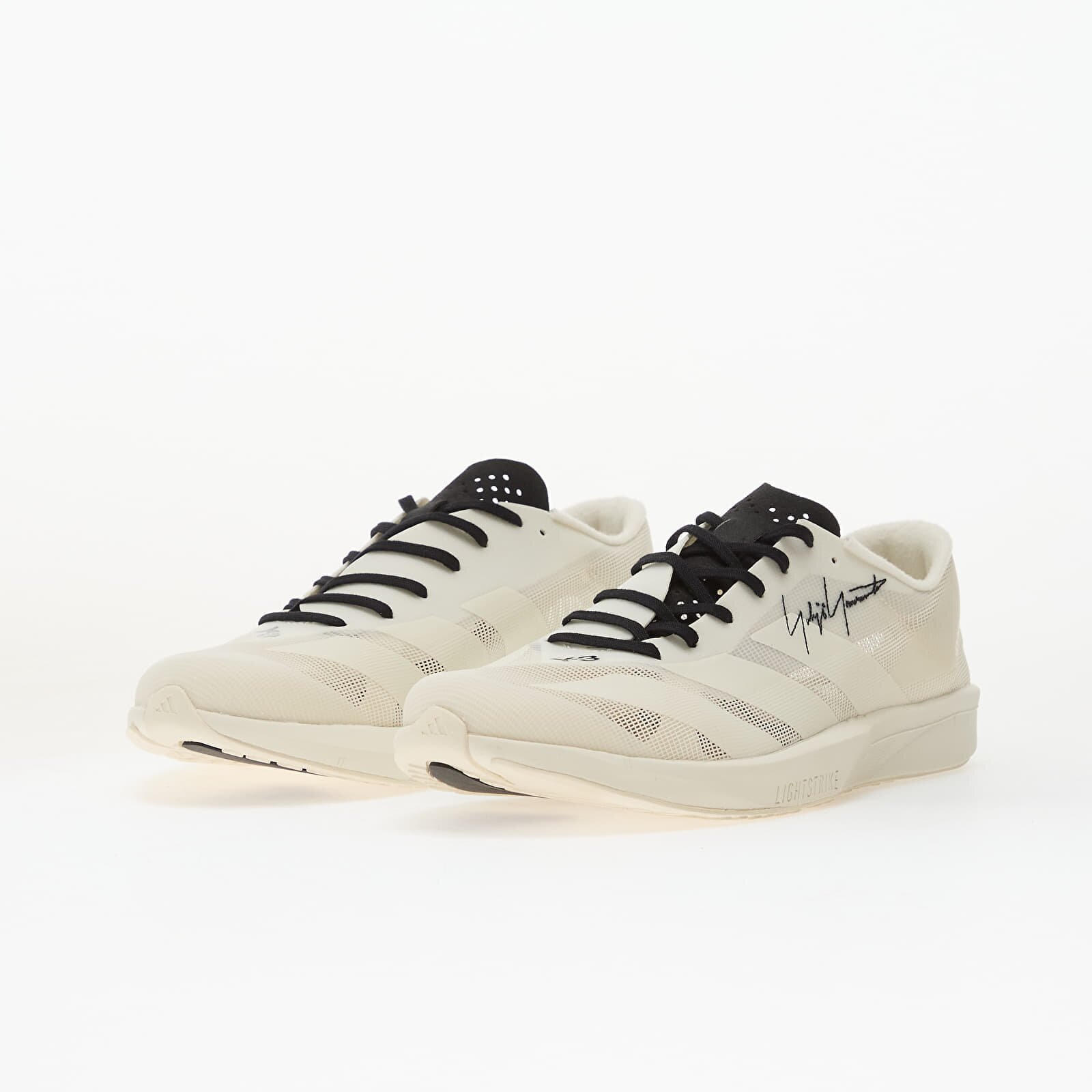 Y-3 Сникърси Adizero Rc6 Off White/ Off White/ Black
