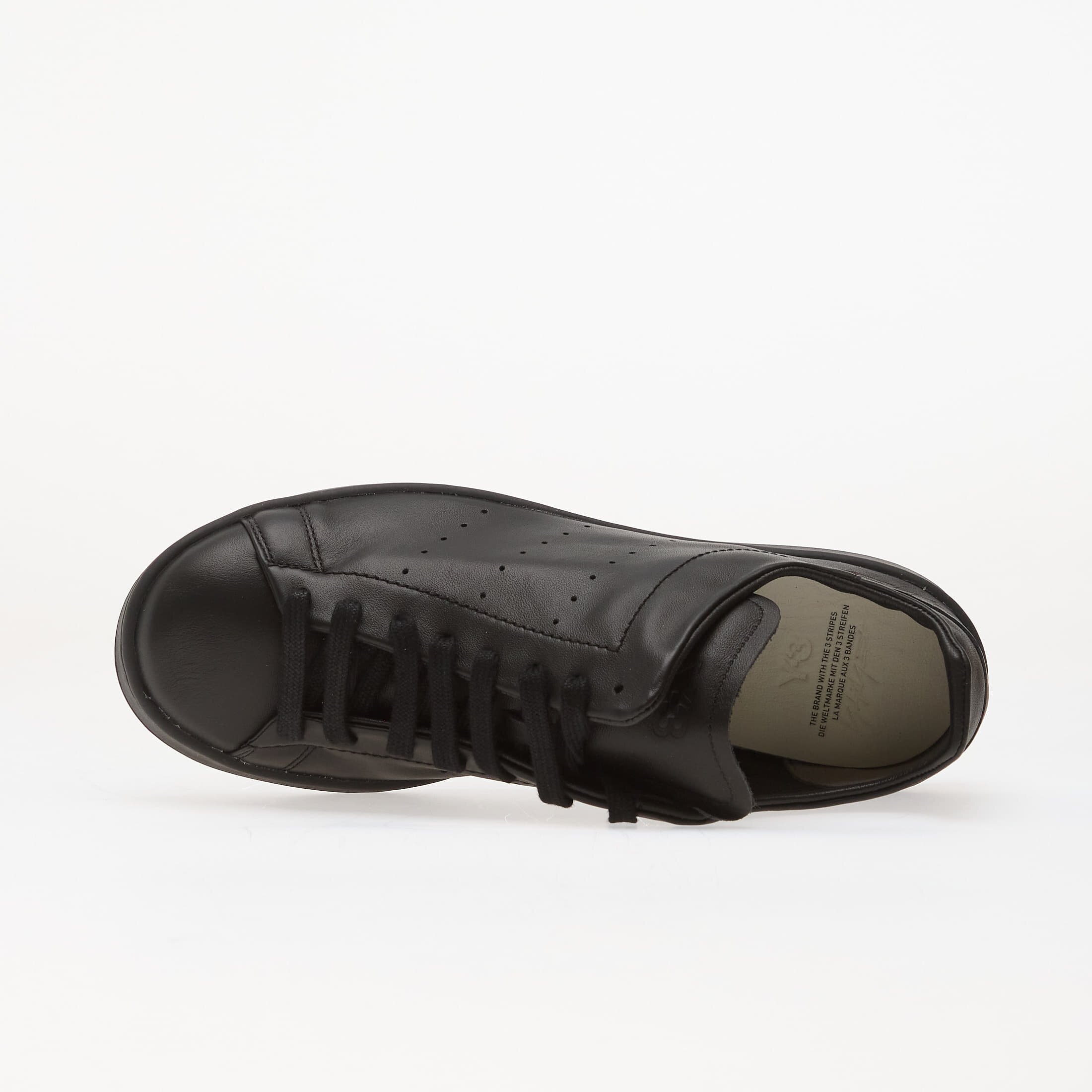 Y-3 Сникърси Diagonal Stan Smith Black/ Black/ Black