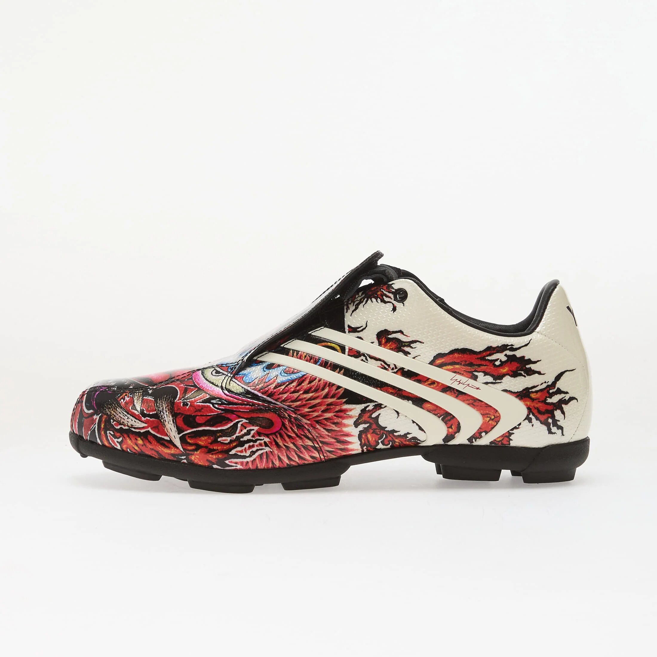 Y-3 Сникърси F50 Tunit Black/ Off White/ Active Maroon