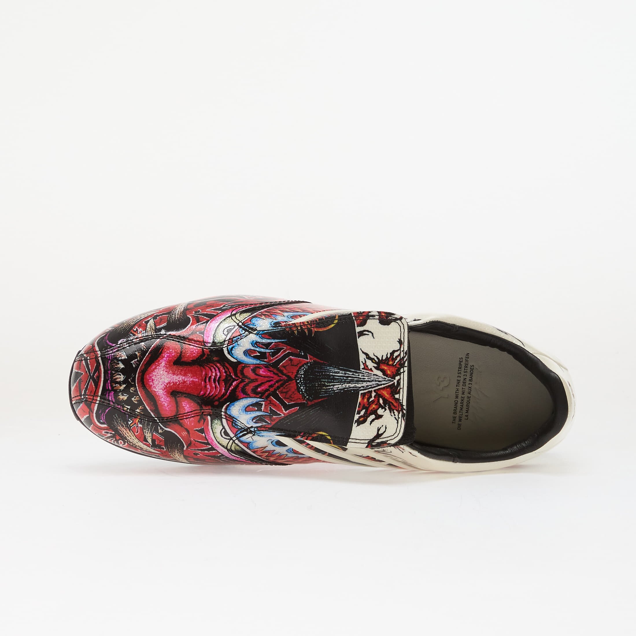 Y-3 Сникърси F50 Tunit Black/ Off White/ Active Maroon
