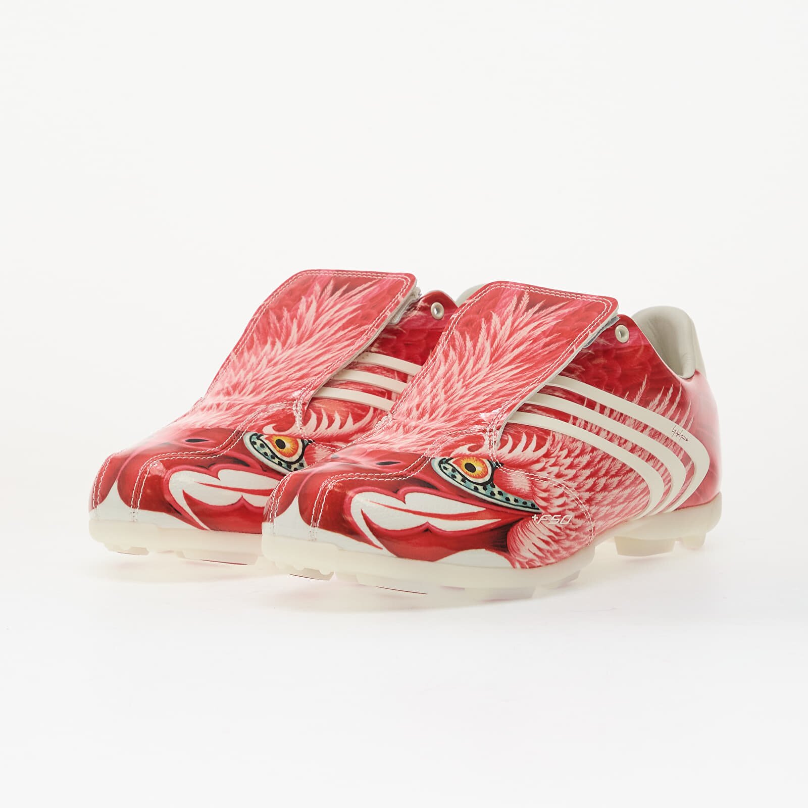 Y-3 Сникърси F50 TUNIT Off White/ Off White/ Active Maroon