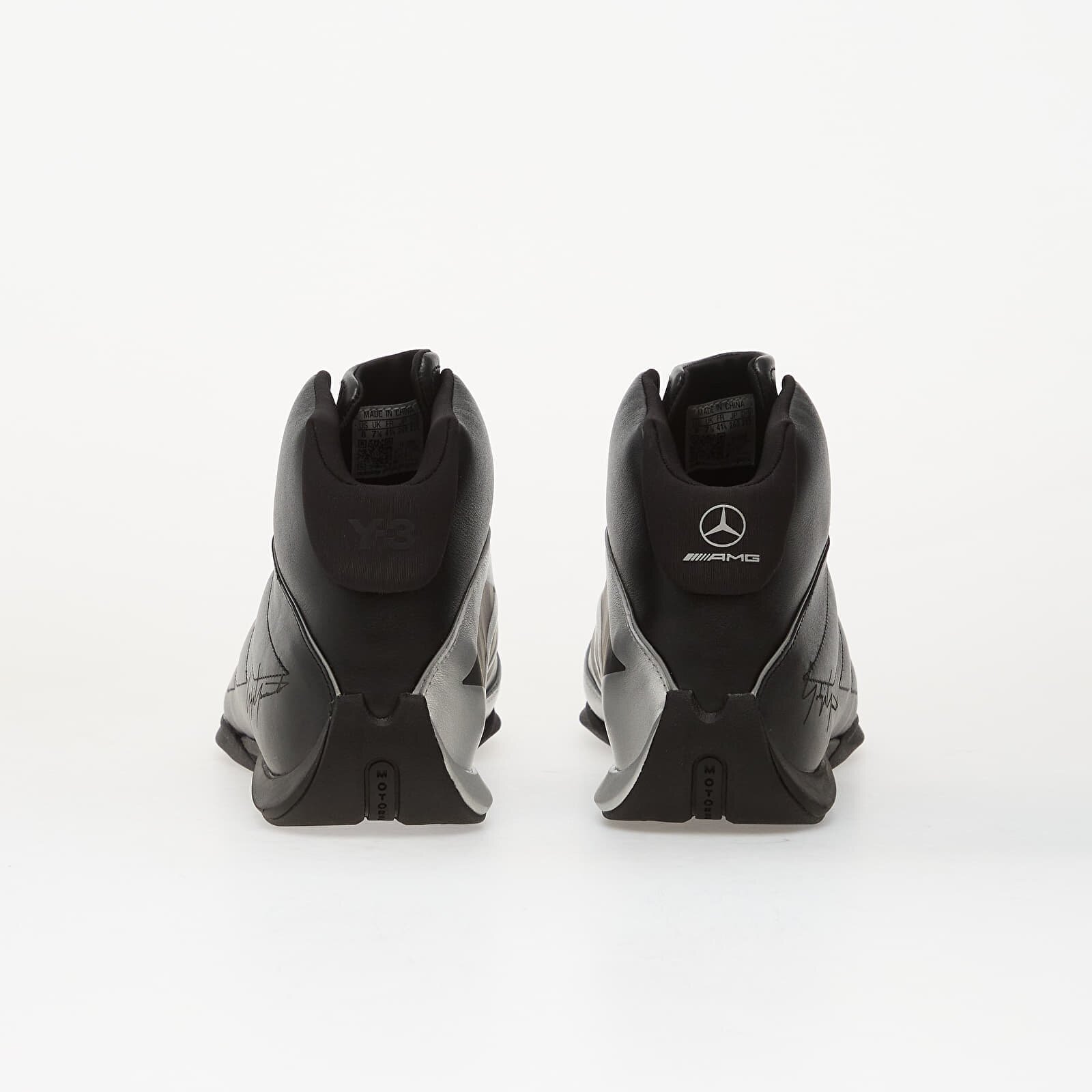 Y-3 Сникърси Feroza Hi Black/ Silver Met./ Black