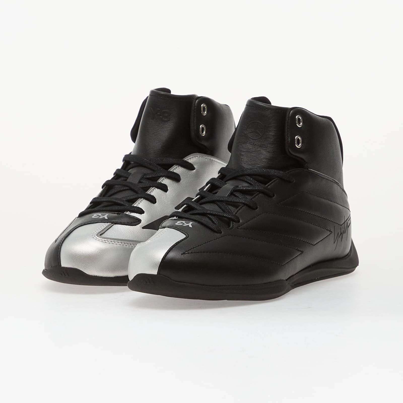Y-3 Сникърси Feroza Hi Black/ Silver Met./ Black