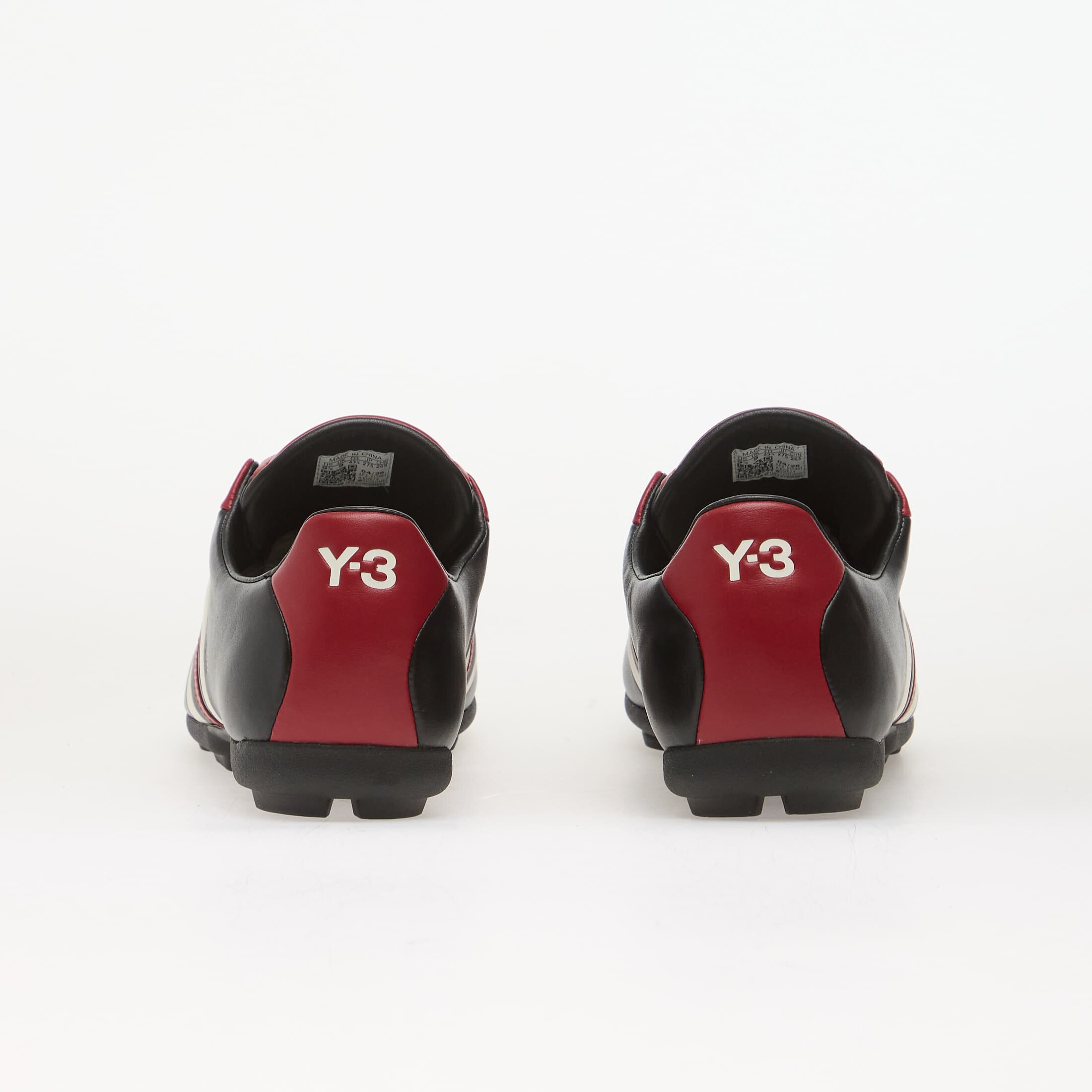 Y-3 Сникърси Field Black/ Active Maroon/ Off White