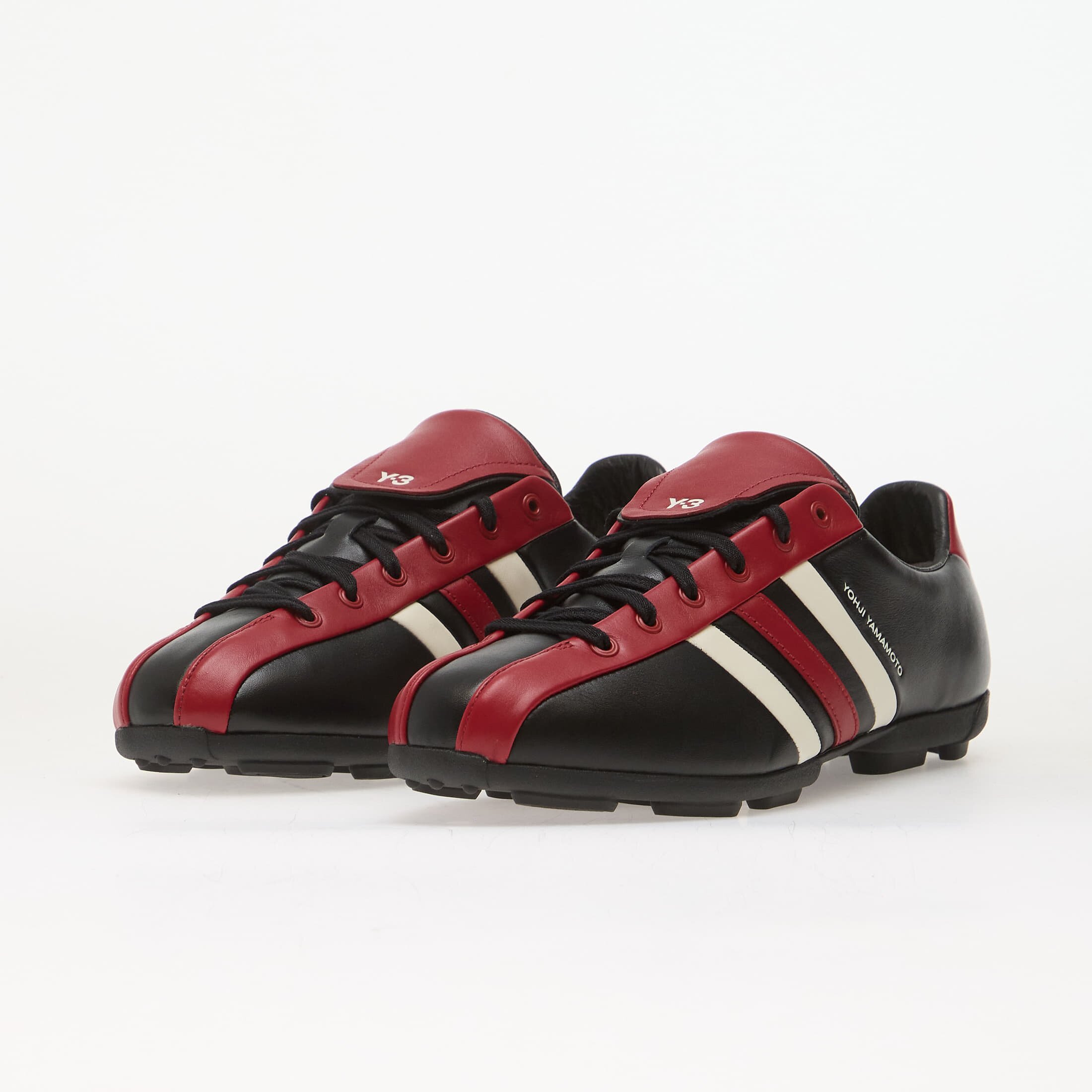 Y-3 Сникърси Field Black/ Active Maroon/ Off White