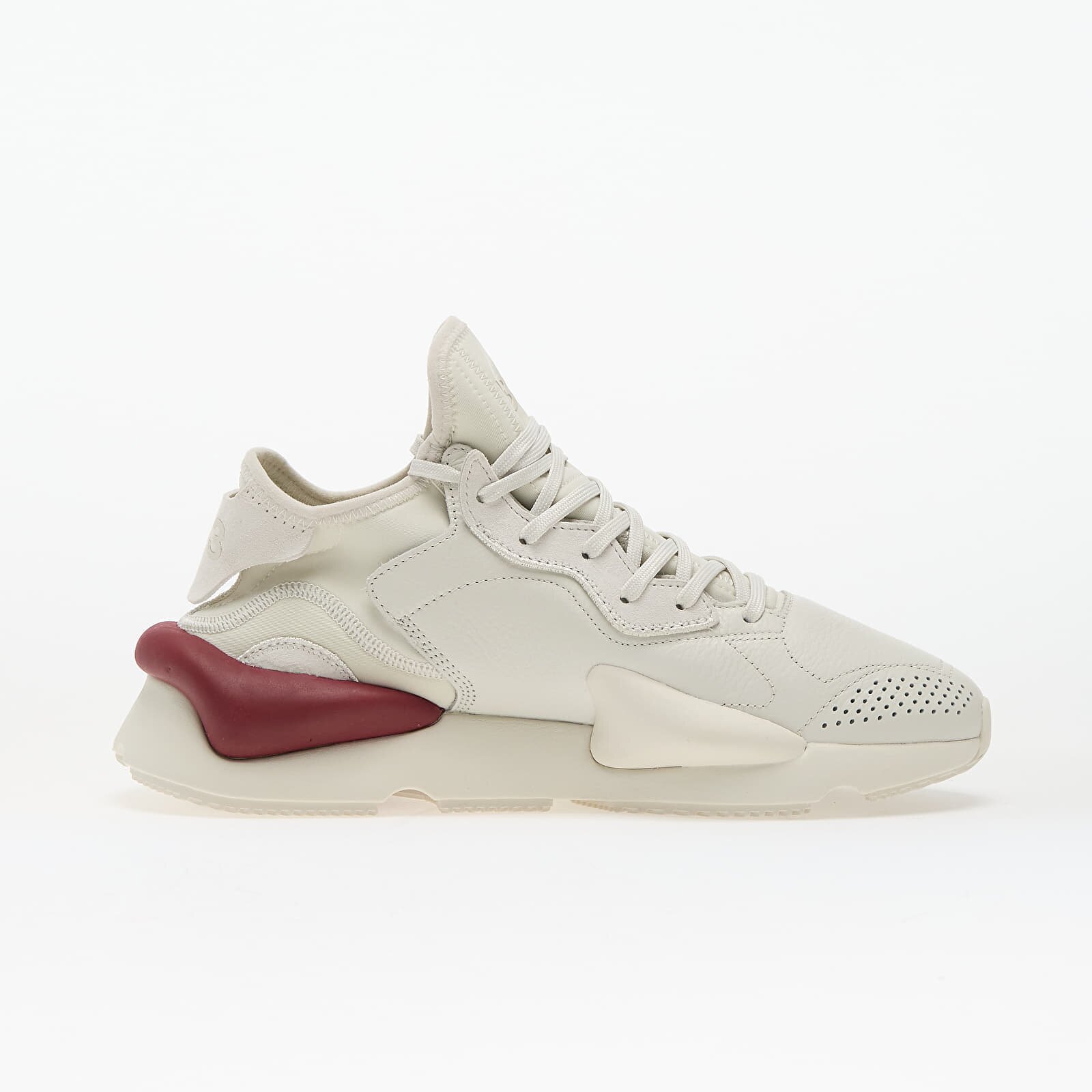 Y-3 Сникърси Kaiwa Orbit Grey/ Orbit Grey/ Collegiate Burgundy