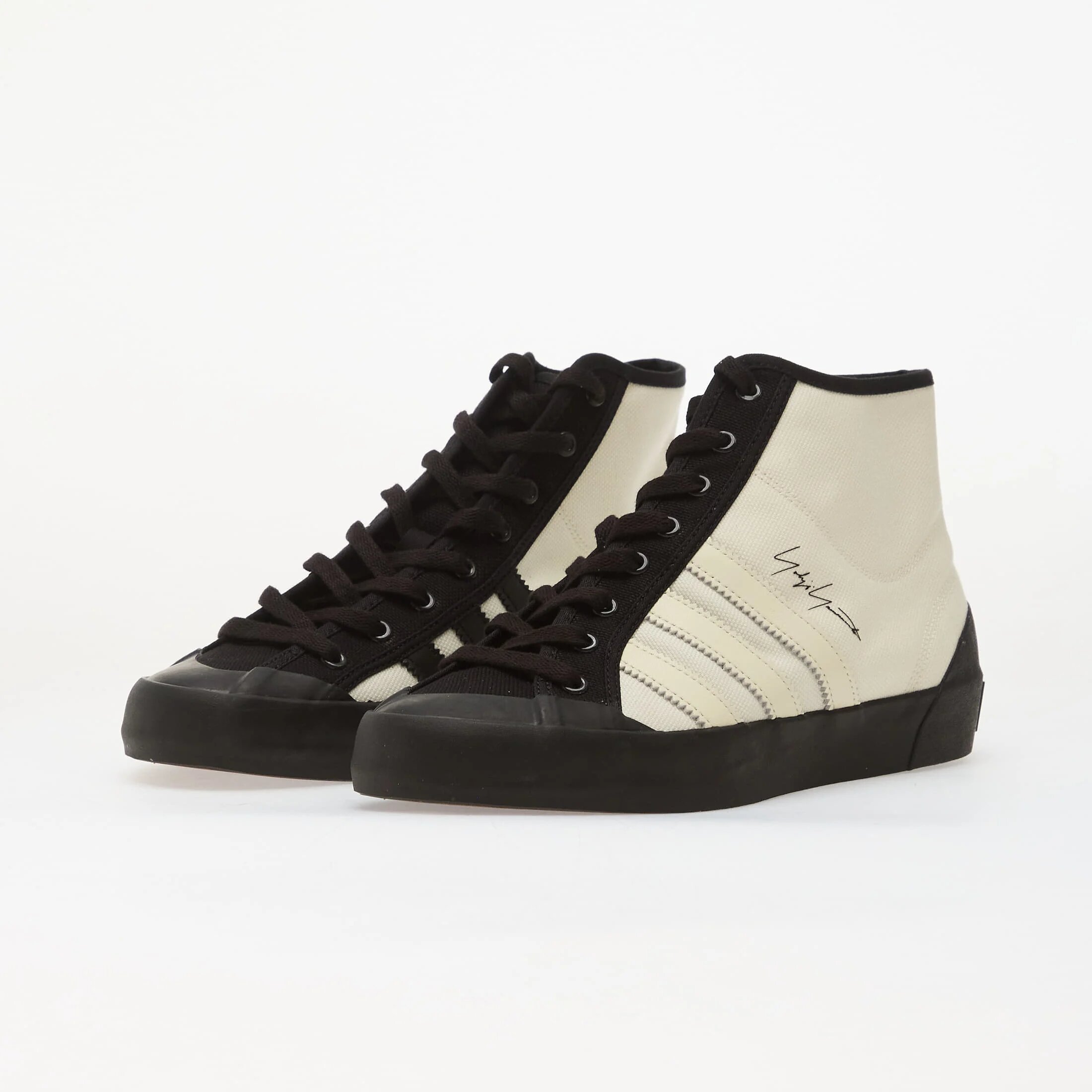 Y-3 Сникърси Nisi HI Off White/ Off White/ Black